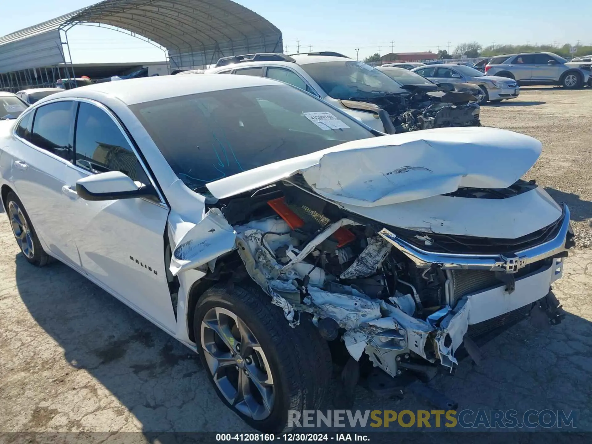 6 Photograph of a damaged car 1G1ZD5ST5PF158754 CHEVROLET MALIBU 2023