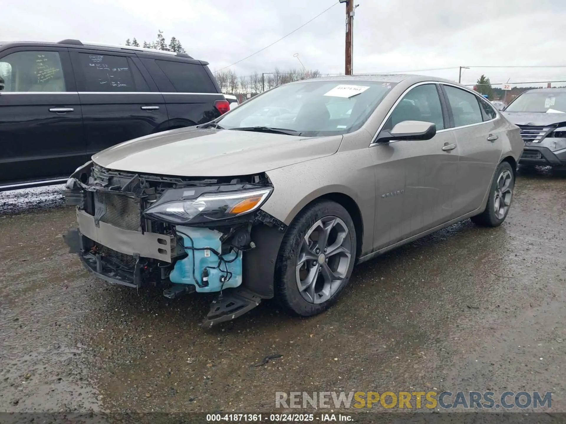 2 Photograph of a damaged car 1G1ZD5ST5PF162917 CHEVROLET MALIBU 2023