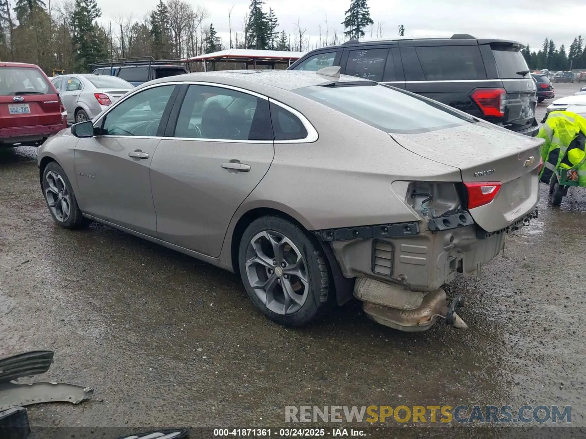 3 Photograph of a damaged car 1G1ZD5ST5PF162917 CHEVROLET MALIBU 2023