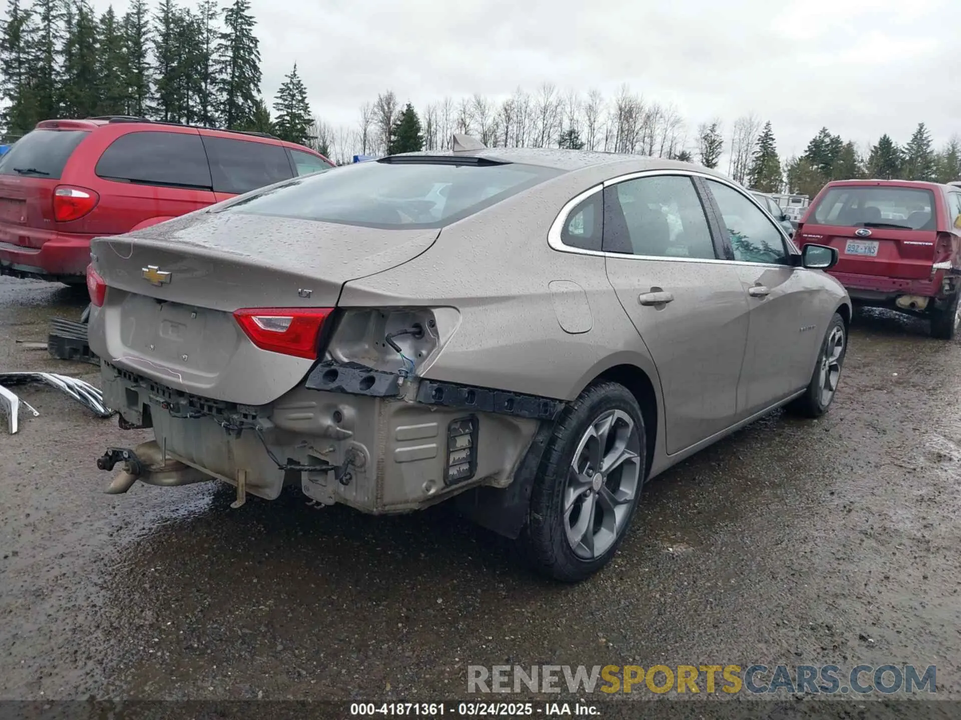 4 Photograph of a damaged car 1G1ZD5ST5PF162917 CHEVROLET MALIBU 2023