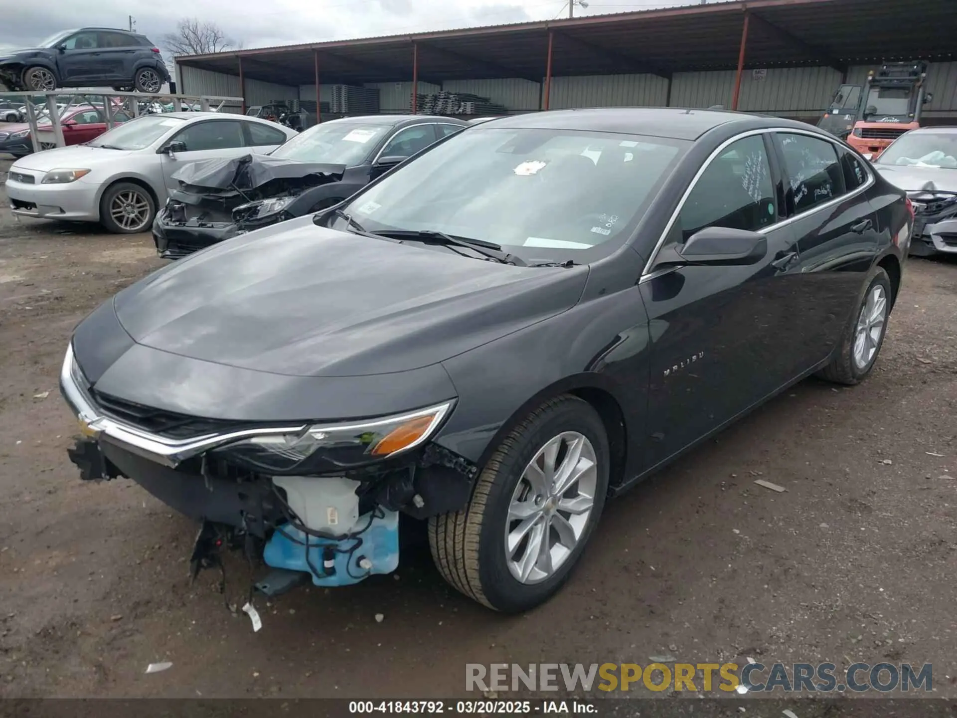 2 Photograph of a damaged car 1G1ZD5ST5PF164957 CHEVROLET MALIBU 2023