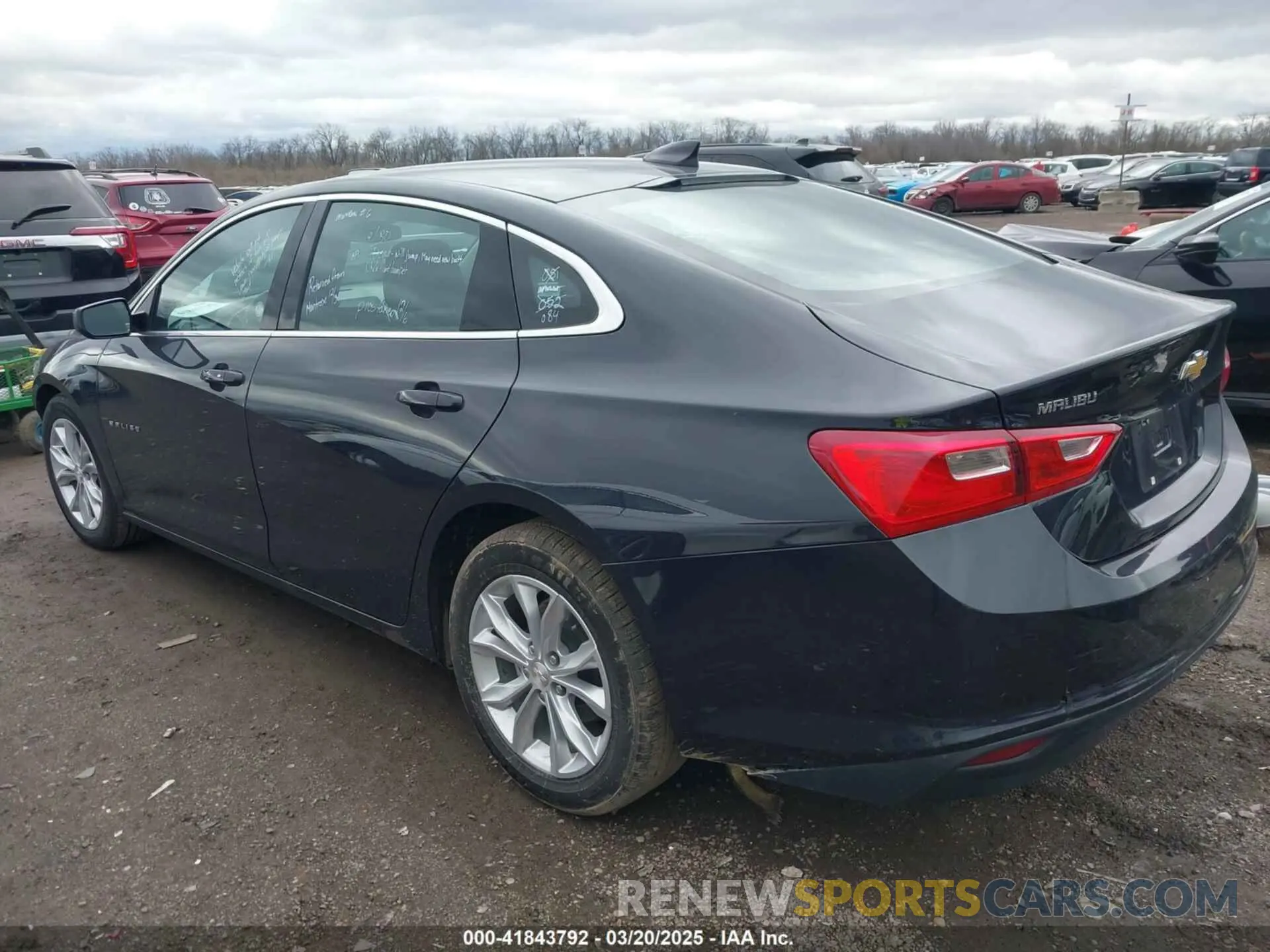 3 Photograph of a damaged car 1G1ZD5ST5PF164957 CHEVROLET MALIBU 2023