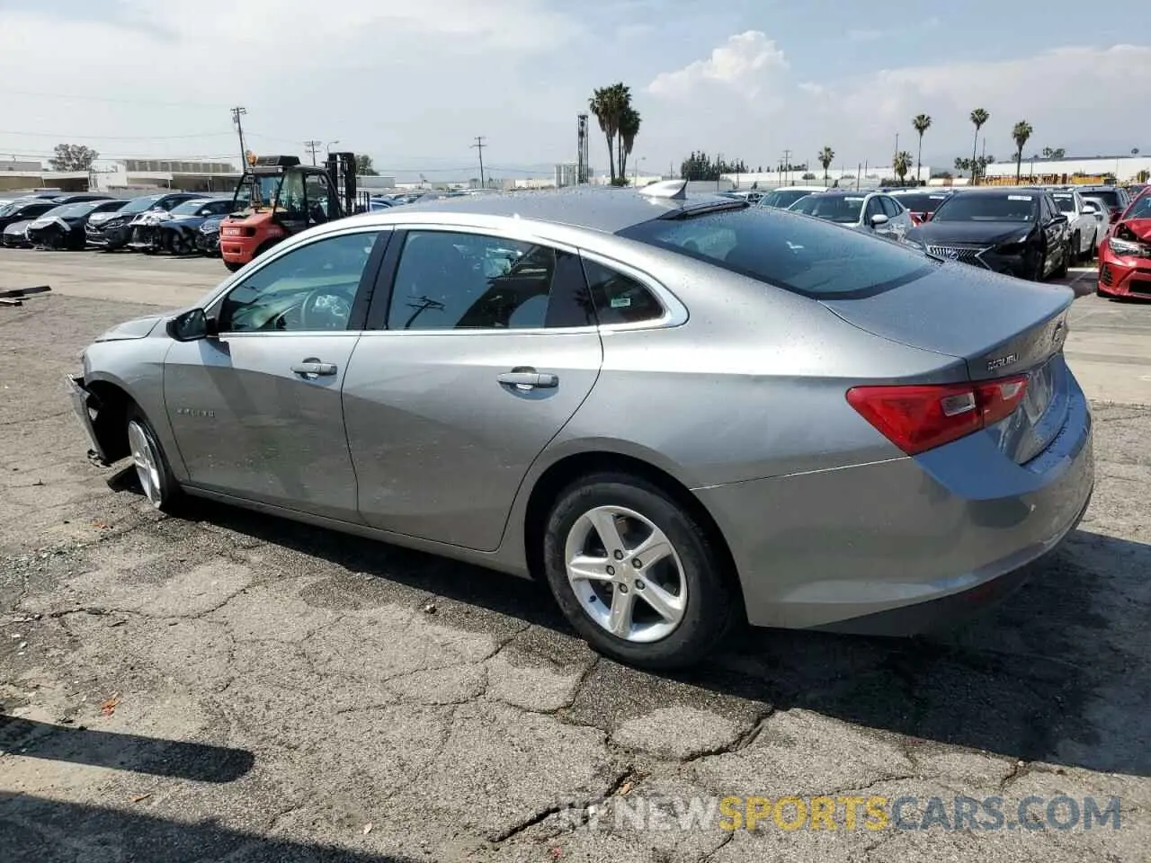 2 Photograph of a damaged car 1G1ZD5ST5PF168927 CHEVROLET MALIBU 2023
