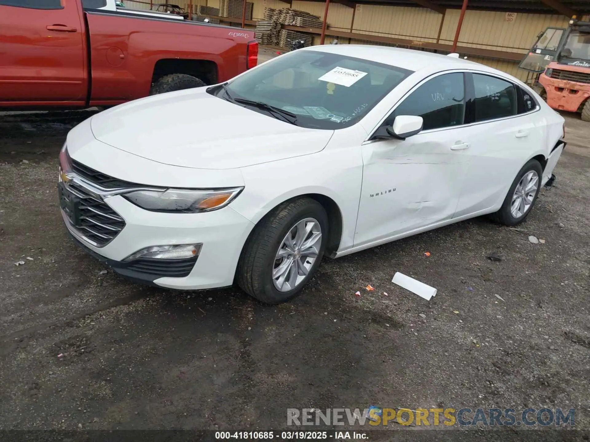 2 Photograph of a damaged car 1G1ZD5ST5PF171312 CHEVROLET MALIBU 2023