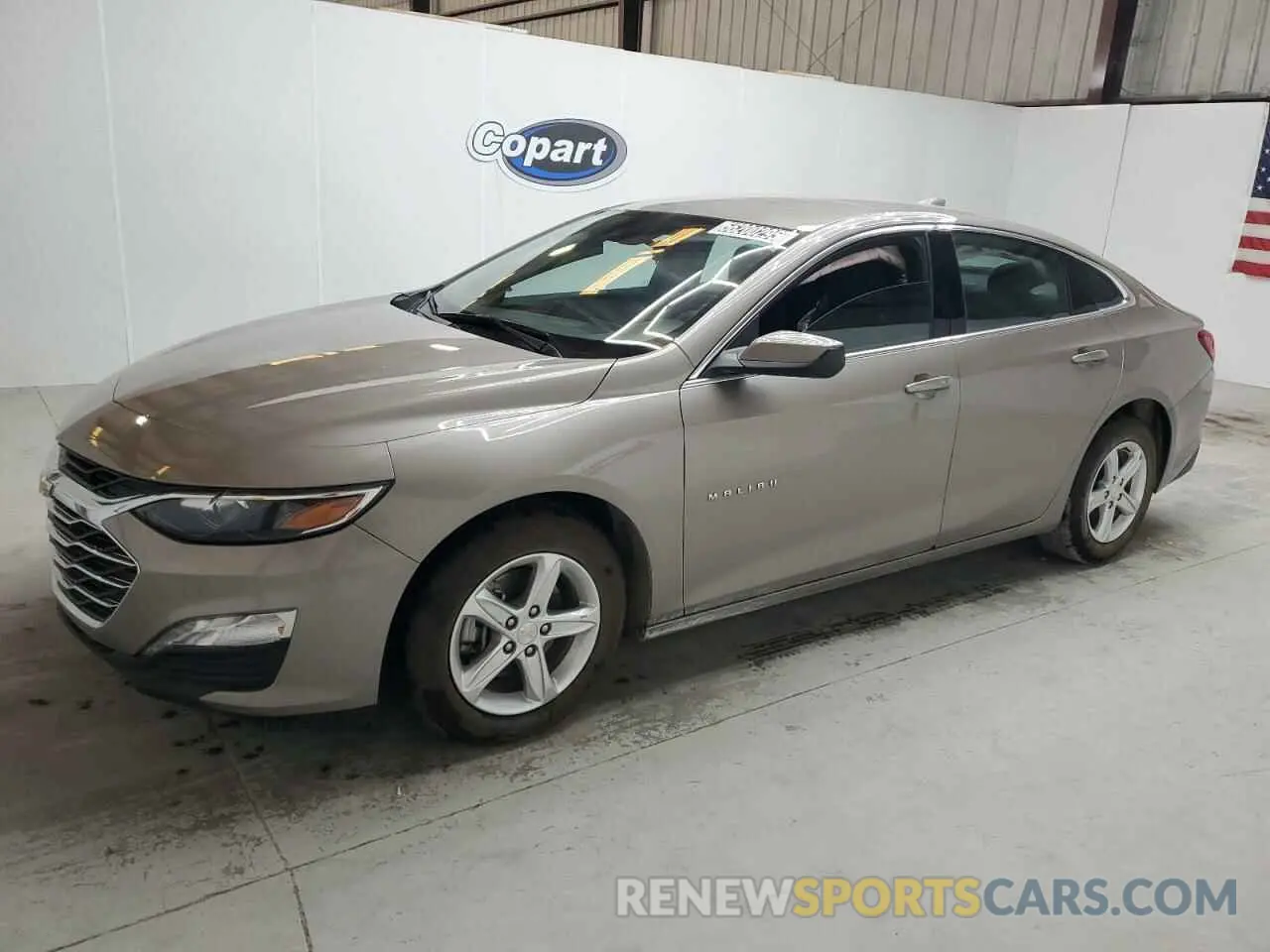 1 Photograph of a damaged car 1G1ZD5ST5PF177031 CHEVROLET MALIBU 2023