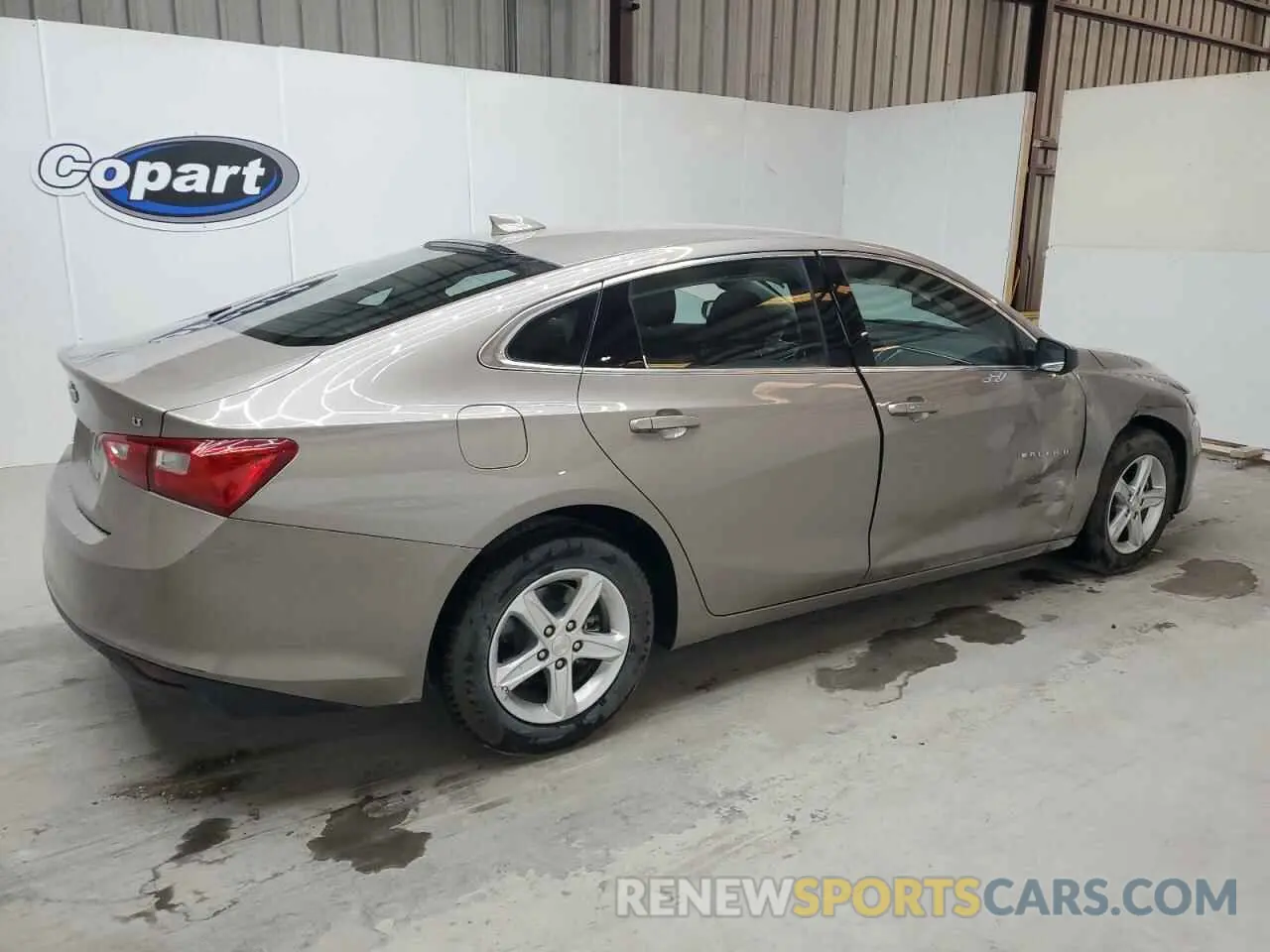 3 Photograph of a damaged car 1G1ZD5ST5PF177031 CHEVROLET MALIBU 2023