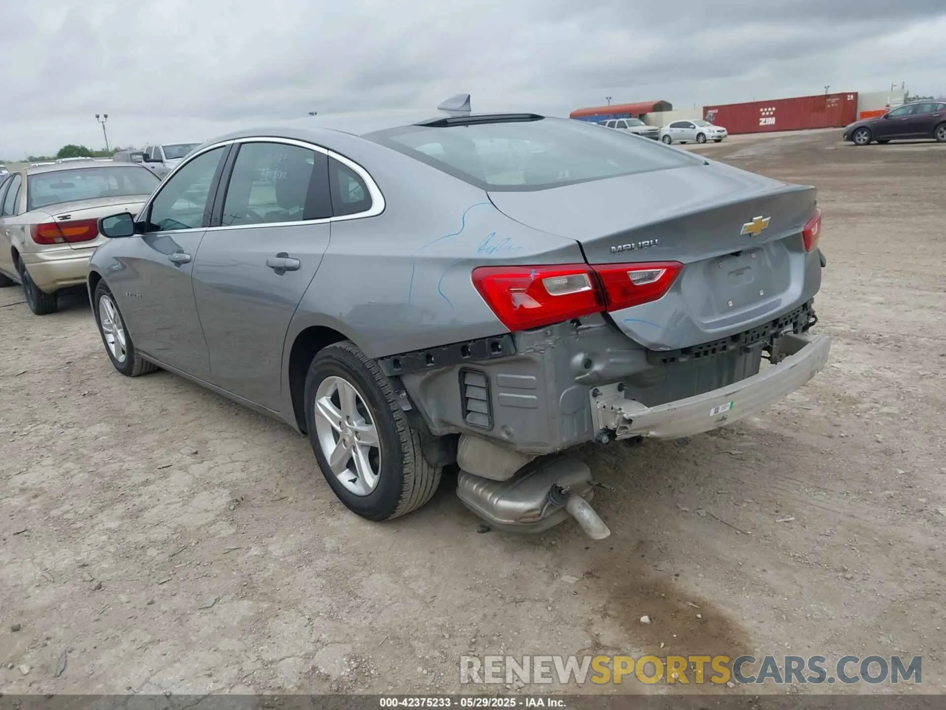 3 Photograph of a damaged car 1G1ZD5ST5PF182178 CHEVROLET MALIBU 2023