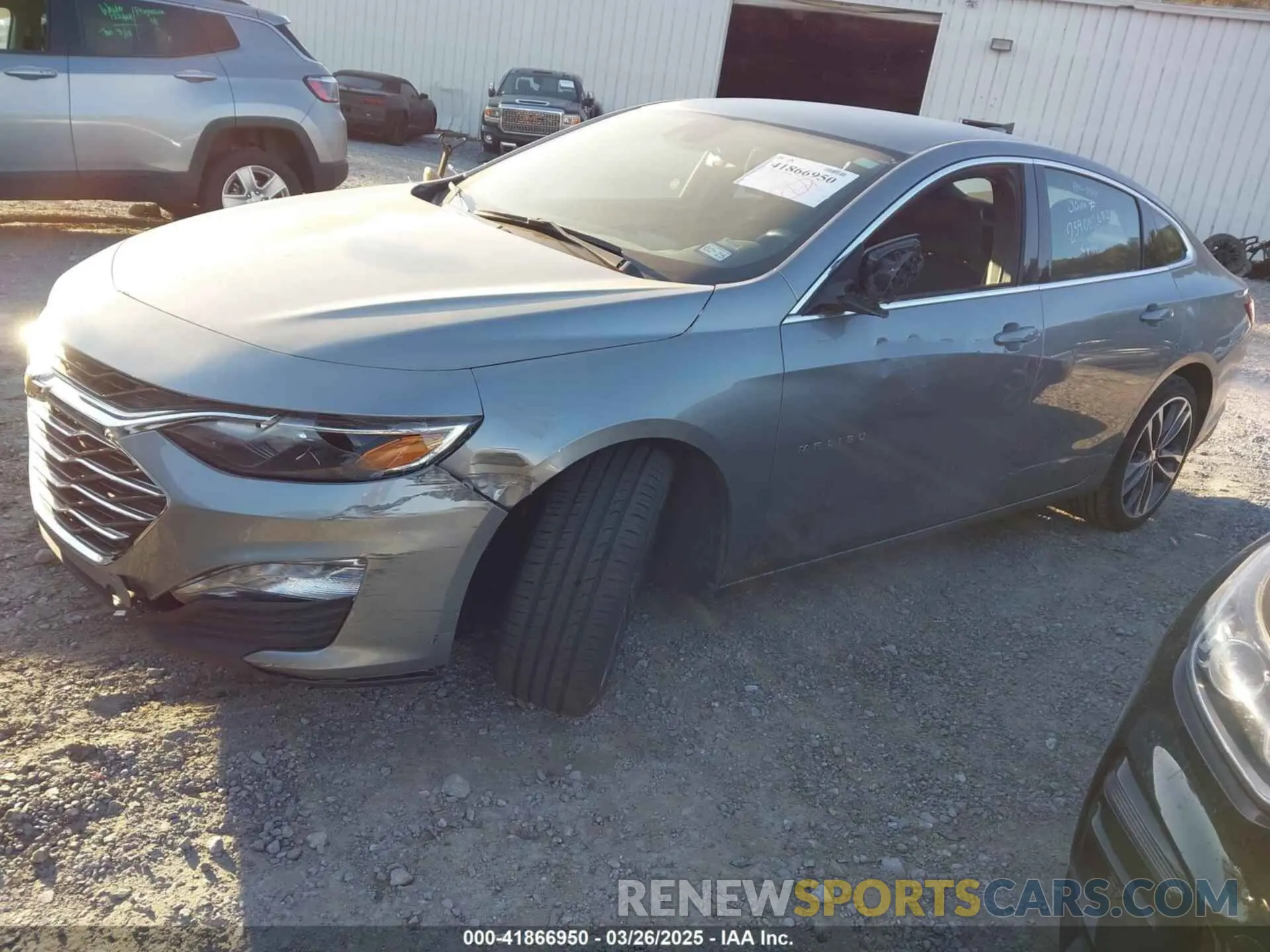 2 Photograph of a damaged car 1G1ZD5ST5PF182259 CHEVROLET MALIBU 2023