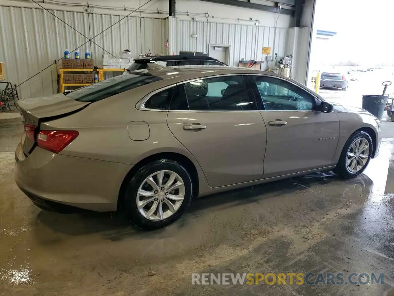 3 Photograph of a damaged car 1G1ZD5ST5PF185033 CHEVROLET MALIBU 2023