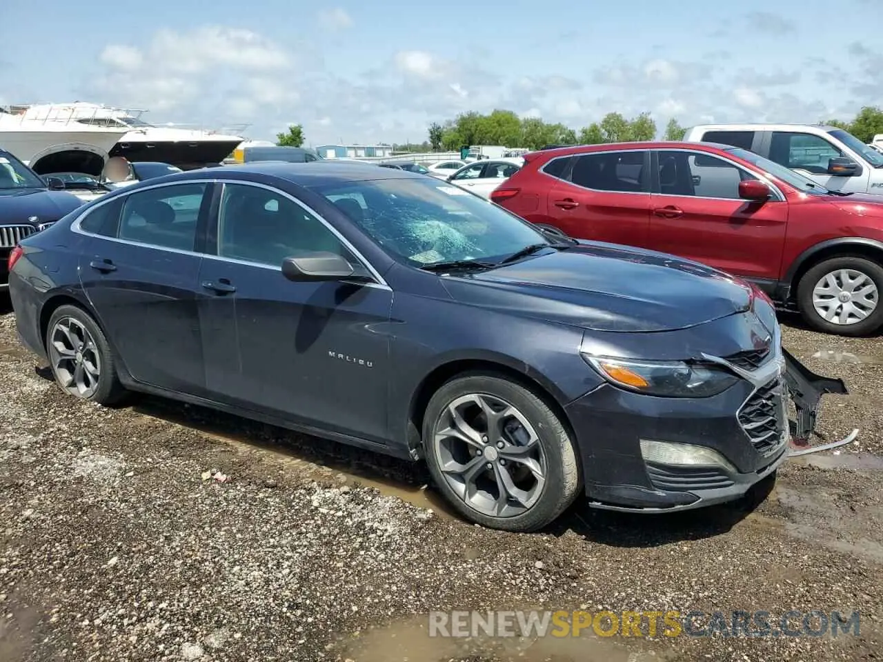 4 Photograph of a damaged car 1G1ZD5ST5PF190068 CHEVROLET MALIBU 2023