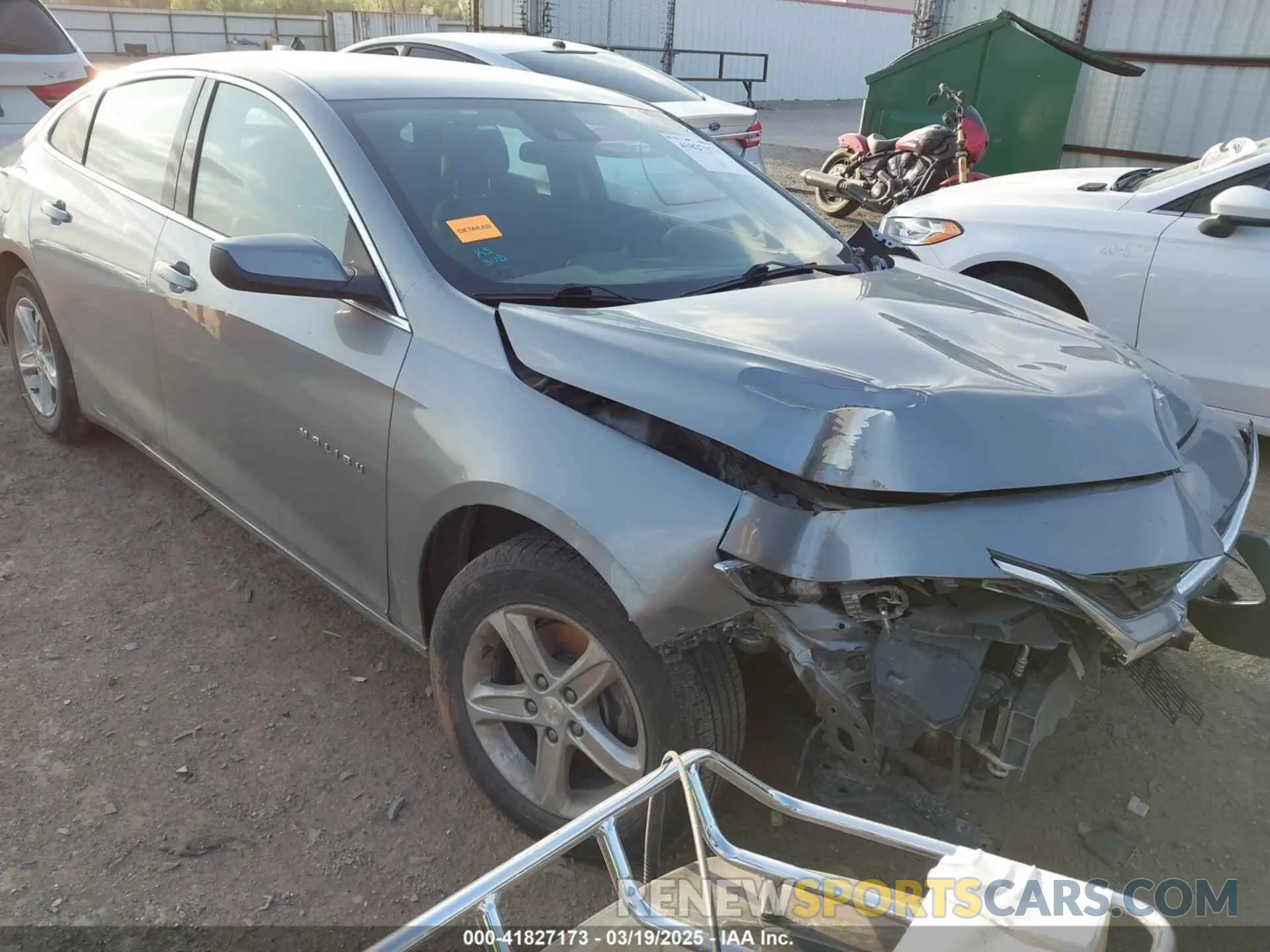 1 Photograph of a damaged car 1G1ZD5ST5PF202199 CHEVROLET MALIBU 2023