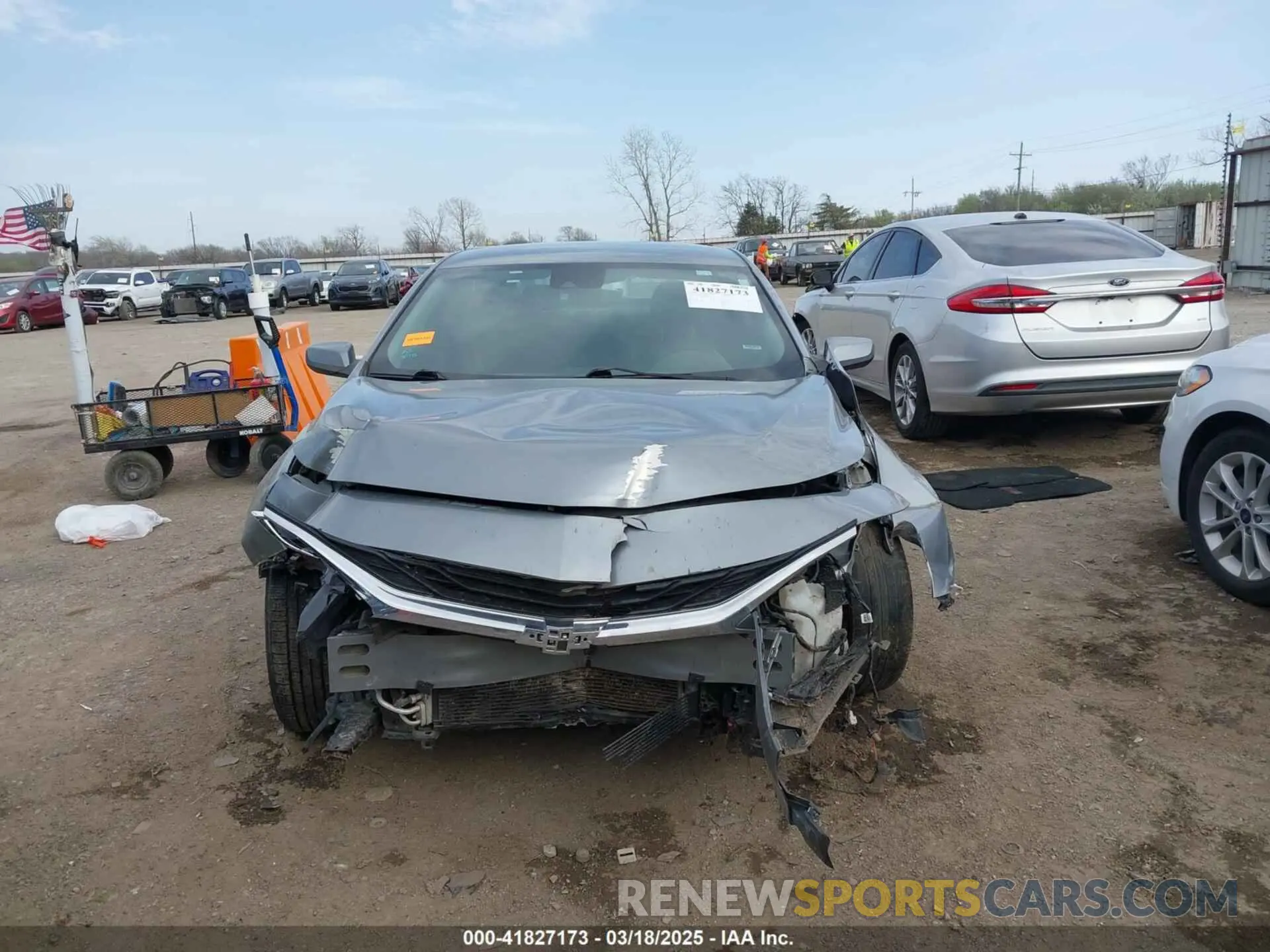11 Photograph of a damaged car 1G1ZD5ST5PF202199 CHEVROLET MALIBU 2023