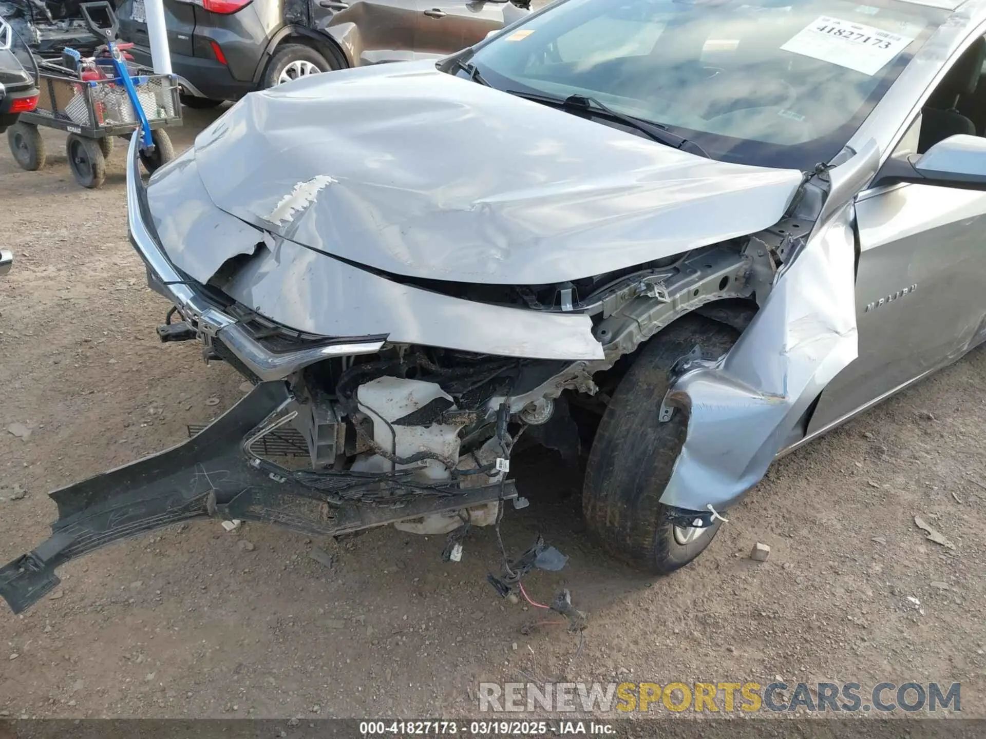 6 Photograph of a damaged car 1G1ZD5ST5PF202199 CHEVROLET MALIBU 2023