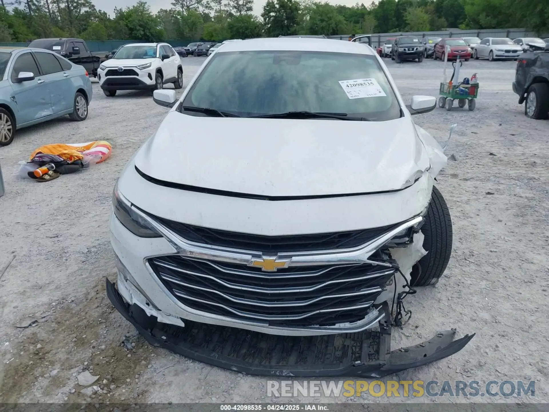 13 Photograph of a damaged car 1G1ZD5ST5PF214353 CHEVROLET MALIBU 2023