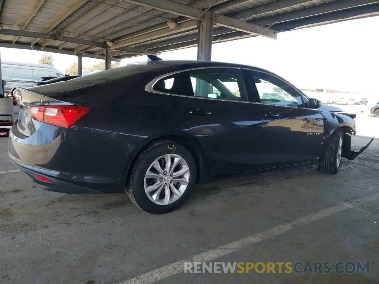 3 Photograph of a damaged car 1G1ZD5ST5PF222307 CHEVROLET MALIBU 2023