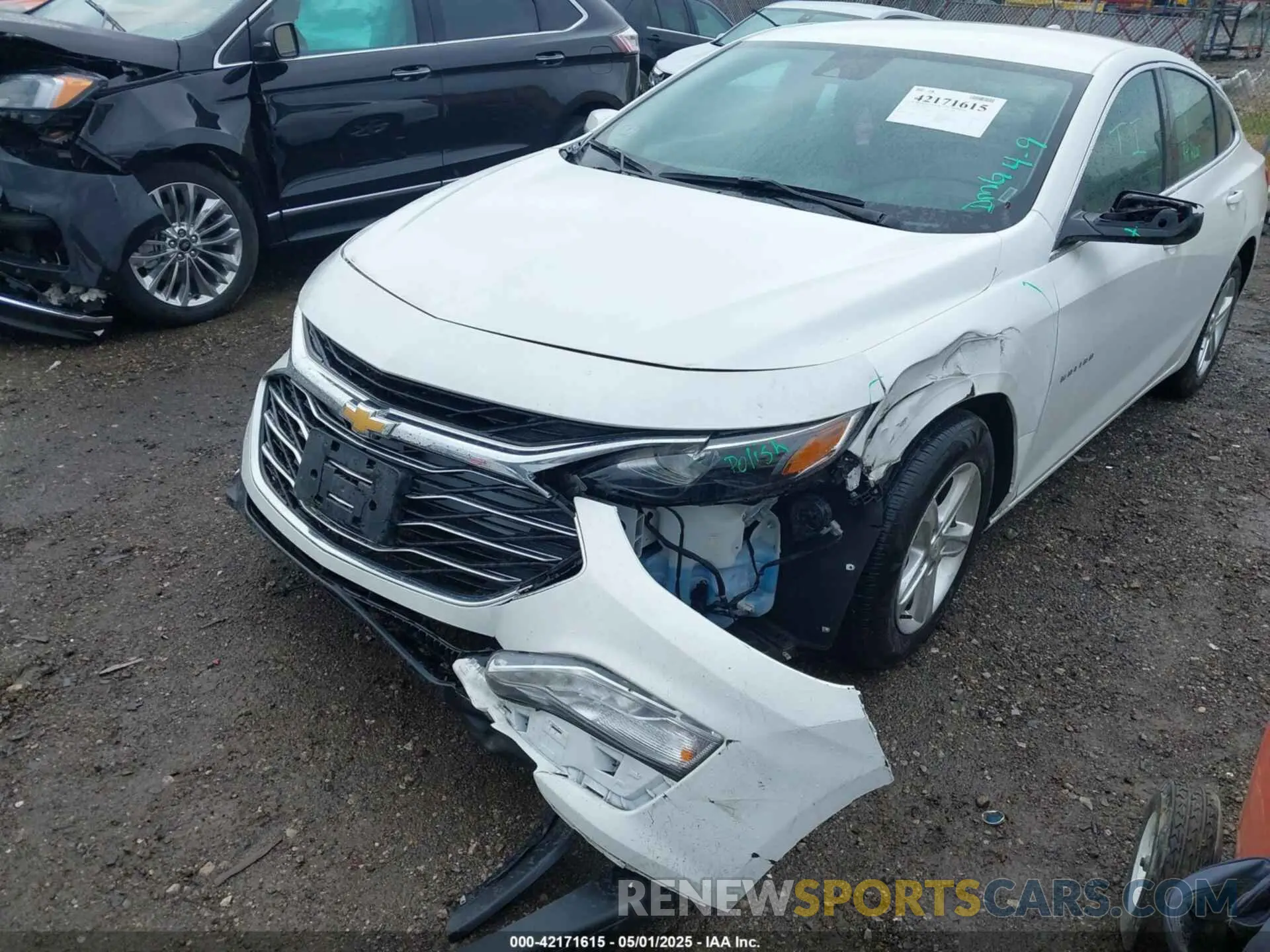 2 Photograph of a damaged car 1G1ZD5ST5PF229709 CHEVROLET MALIBU 2023