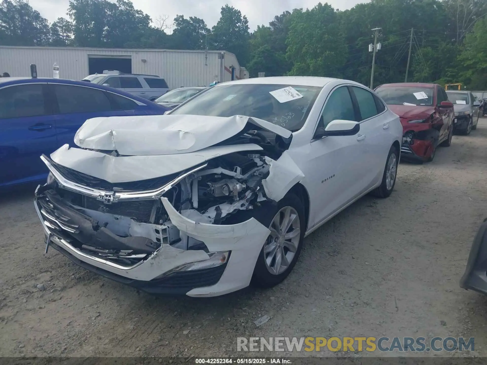 14 Photograph of a damaged car 1G1ZD5ST5PF236563 CHEVROLET MALIBU 2023