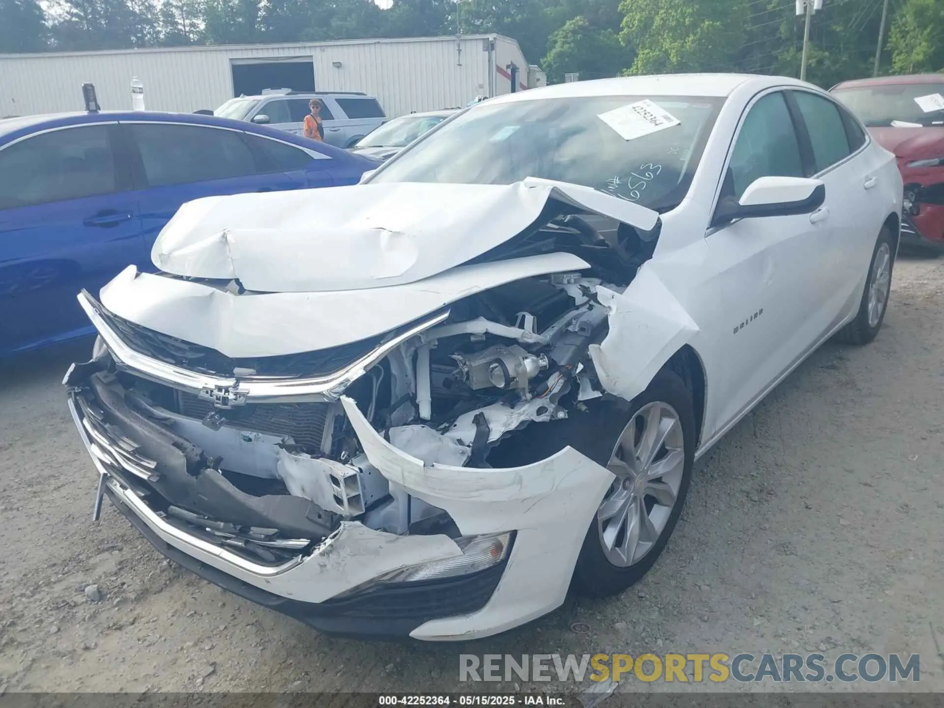 2 Photograph of a damaged car 1G1ZD5ST5PF236563 CHEVROLET MALIBU 2023