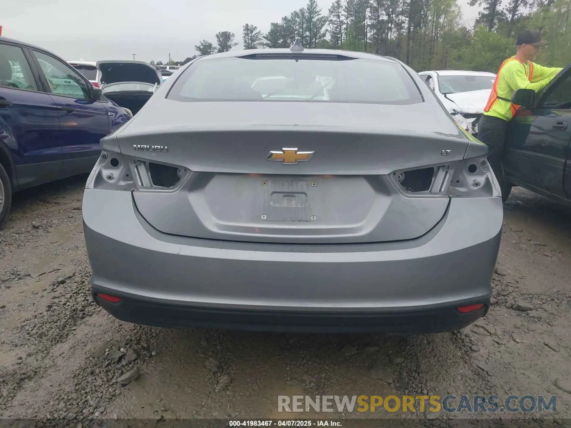 16 Photograph of a damaged car 1G1ZD5ST5PF237079 CHEVROLET MALIBU 2023