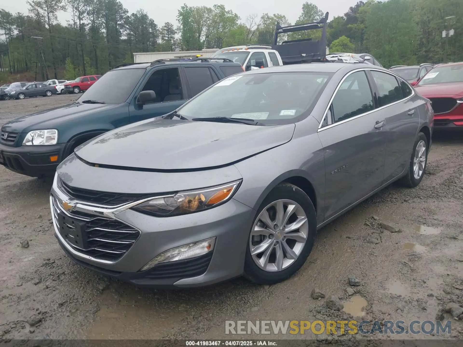 2 Photograph of a damaged car 1G1ZD5ST5PF237079 CHEVROLET MALIBU 2023