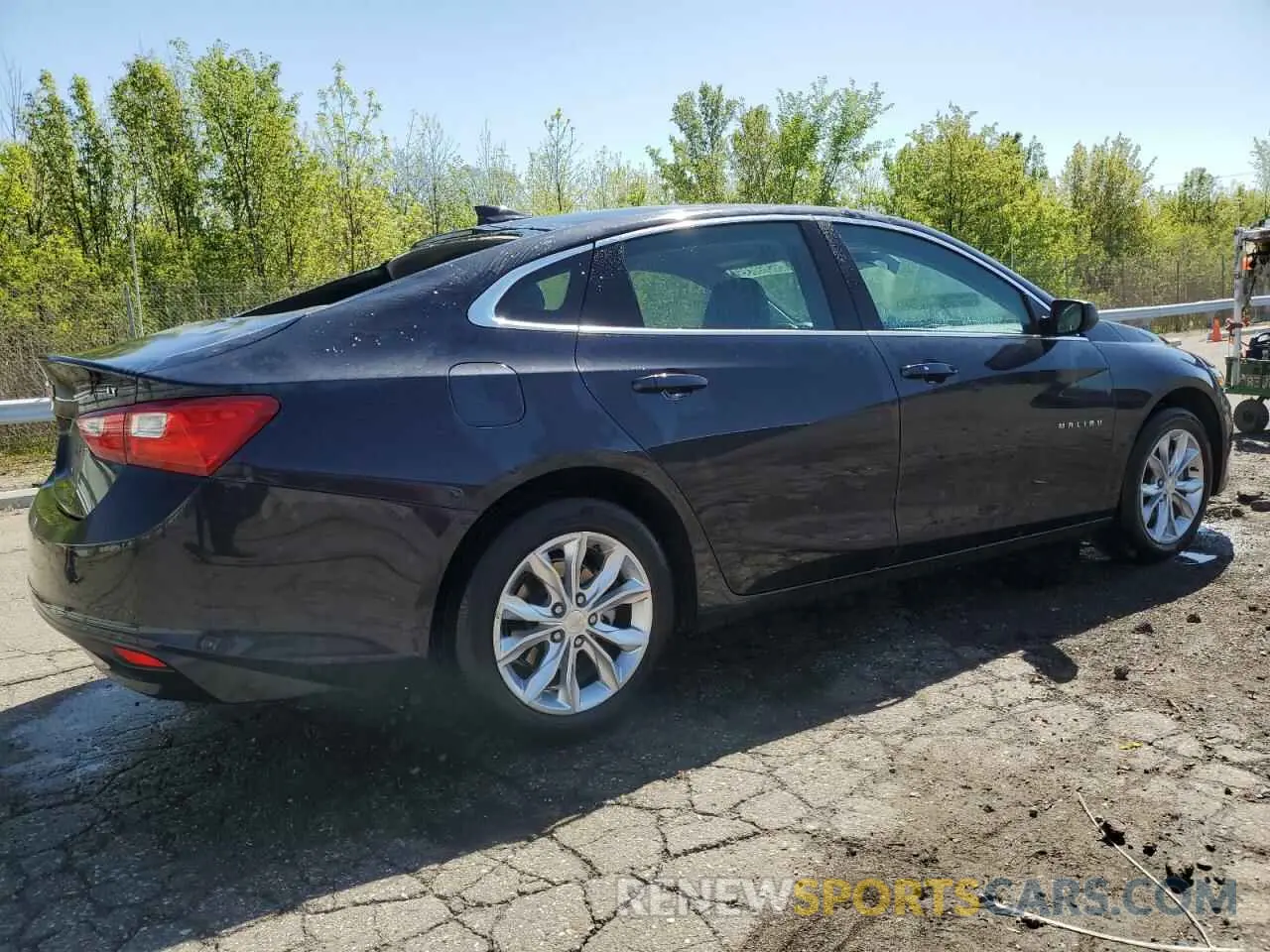 3 Photograph of a damaged car 1G1ZD5ST5PF239253 CHEVROLET MALIBU 2023