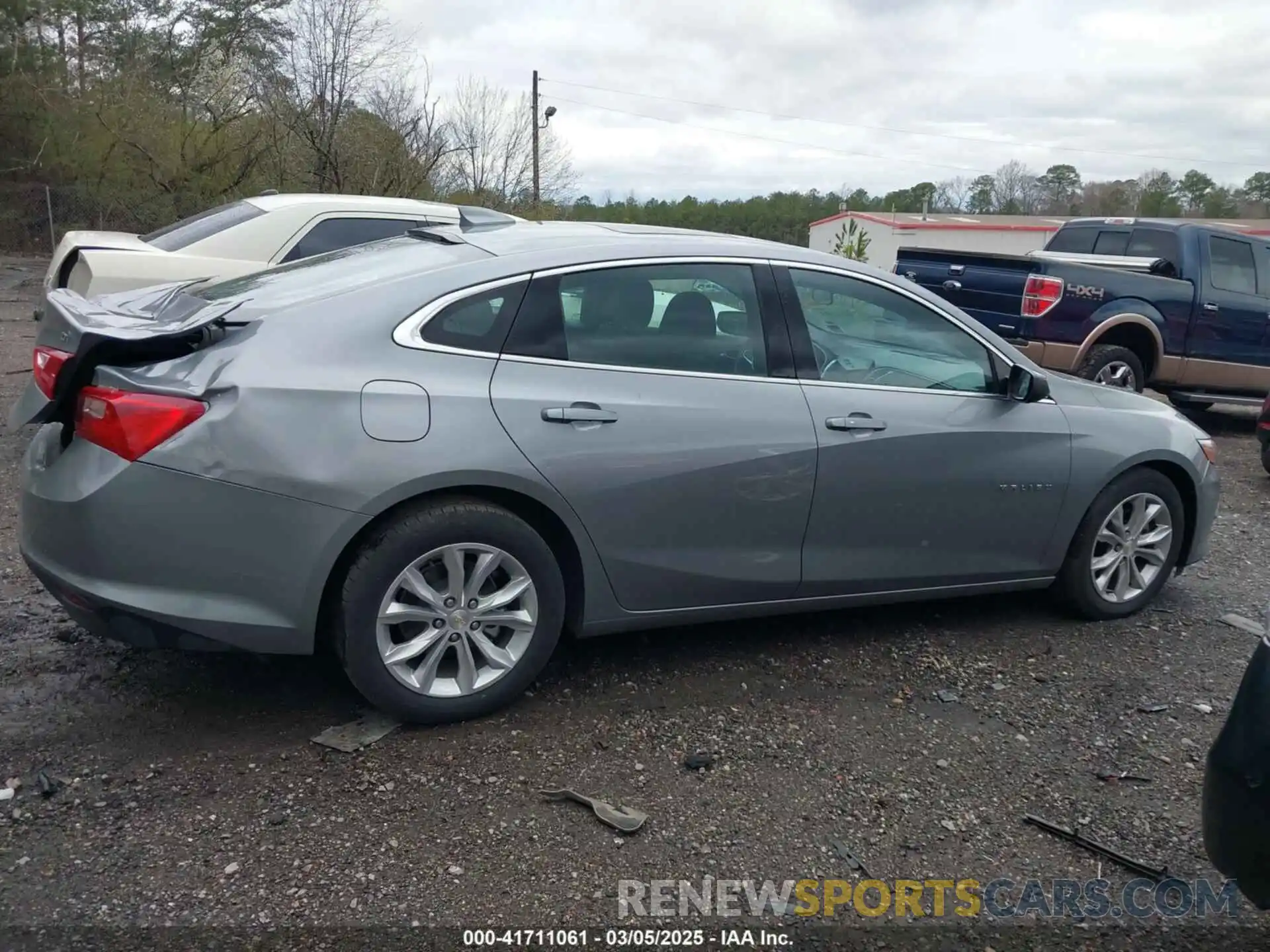 13 Photograph of a damaged car 1G1ZD5ST5PF242654 CHEVROLET MALIBU 2023