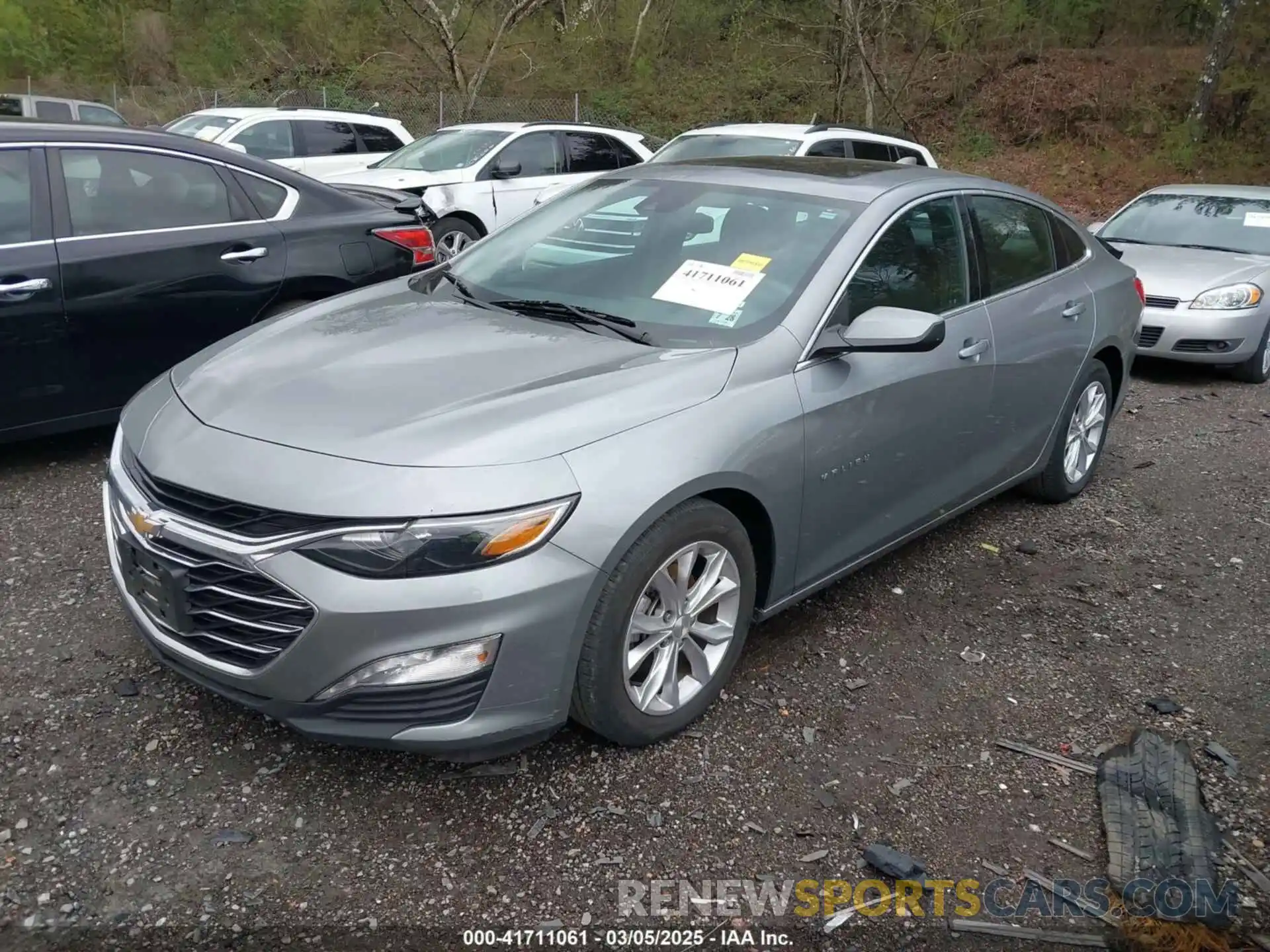 2 Photograph of a damaged car 1G1ZD5ST5PF242654 CHEVROLET MALIBU 2023