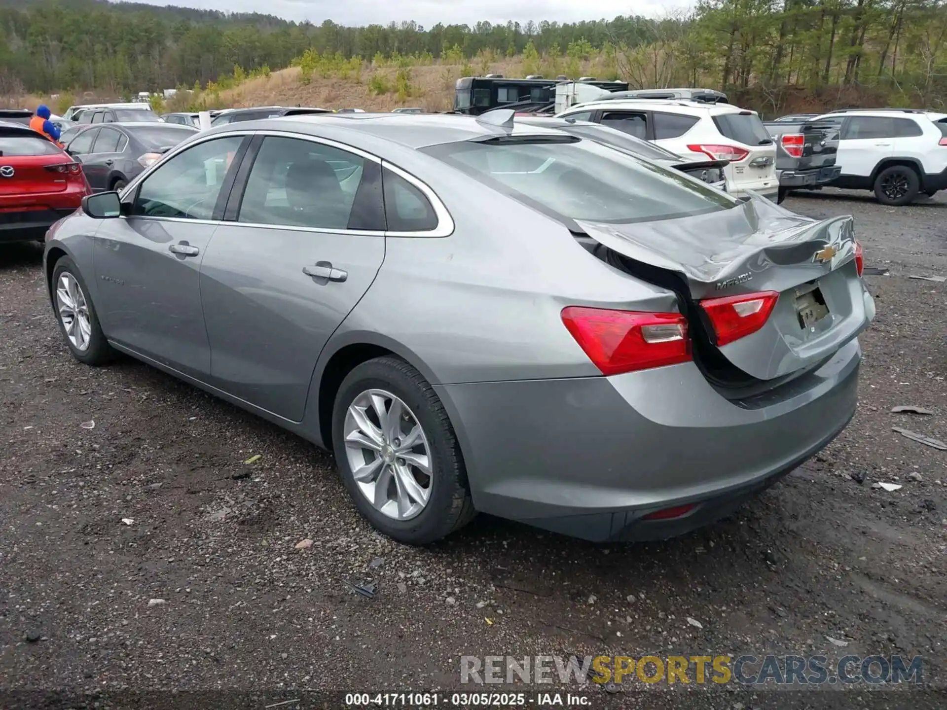 3 Photograph of a damaged car 1G1ZD5ST5PF242654 CHEVROLET MALIBU 2023