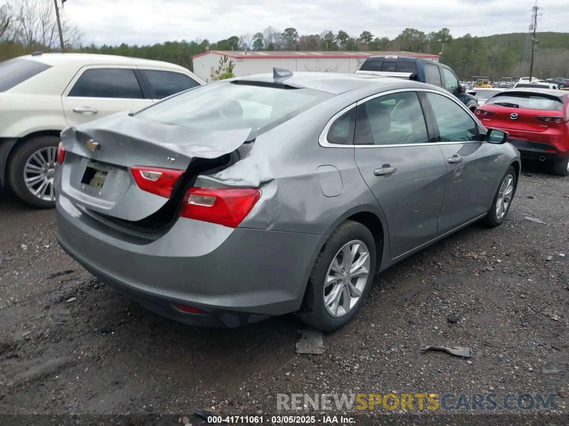 4 Photograph of a damaged car 1G1ZD5ST5PF242654 CHEVROLET MALIBU 2023