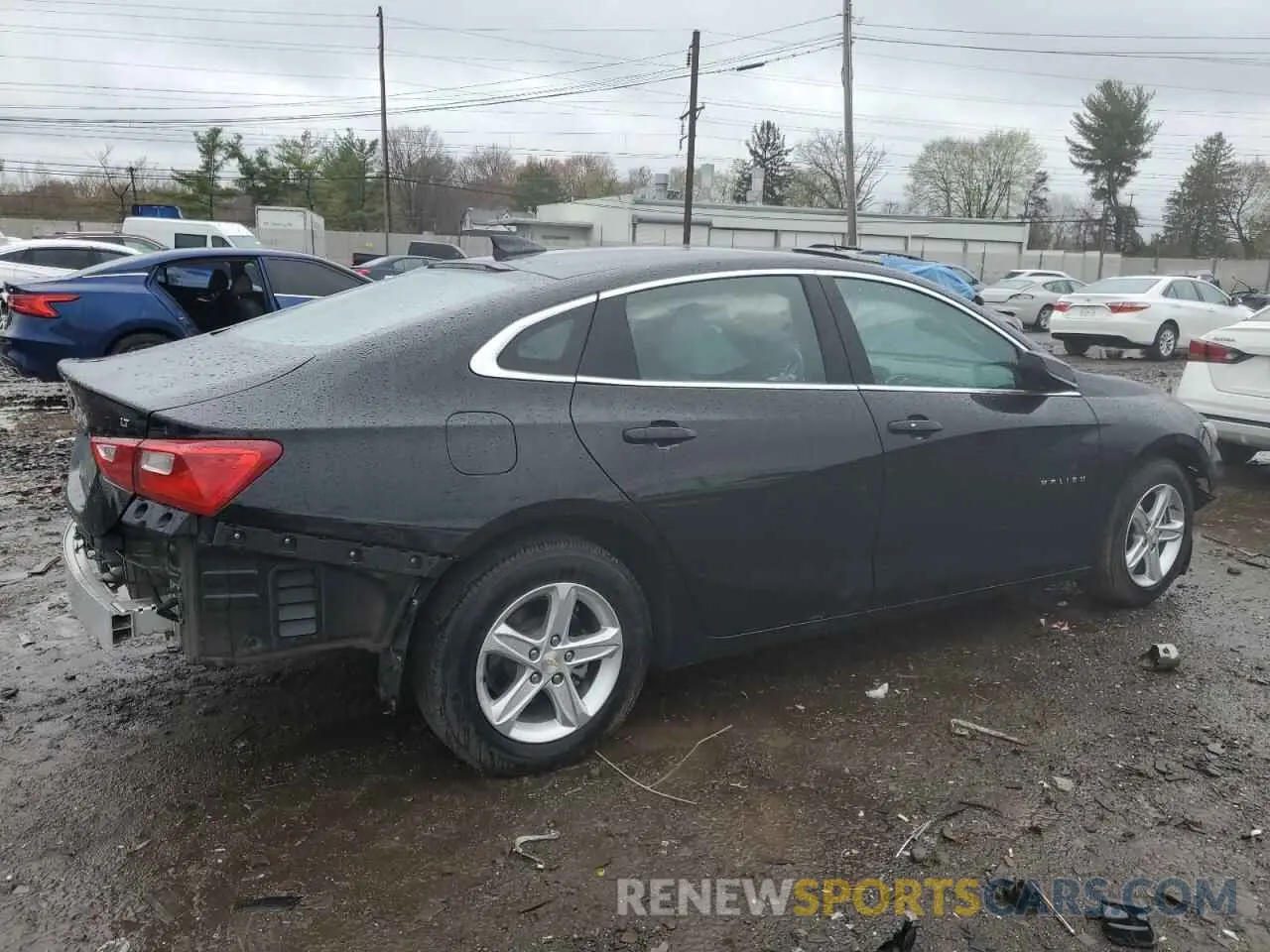 3 Photograph of a damaged car 1G1ZD5ST5PF246509 CHEVROLET MALIBU 2023