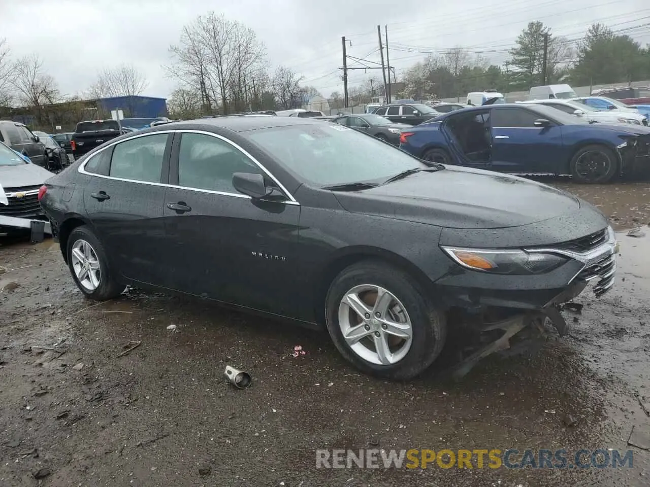 4 Photograph of a damaged car 1G1ZD5ST5PF246509 CHEVROLET MALIBU 2023