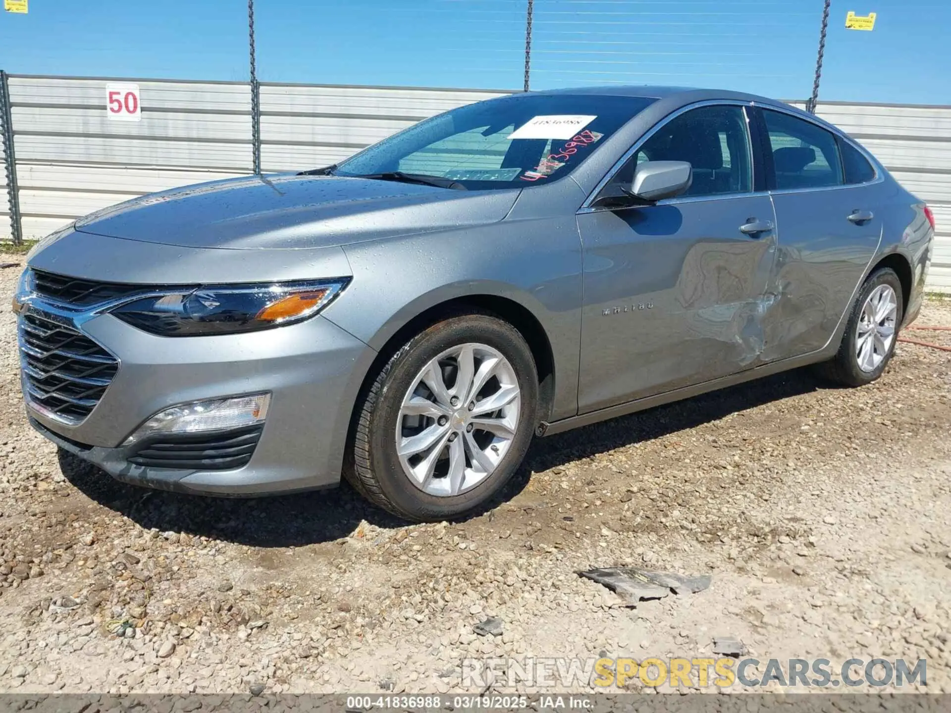 2 Photograph of a damaged car 1G1ZD5ST5PF253430 CHEVROLET MALIBU 2023