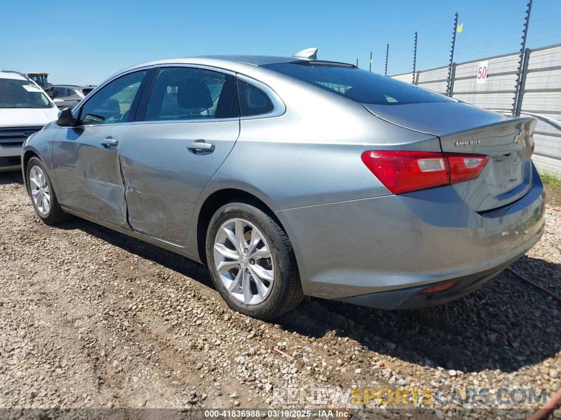 3 Photograph of a damaged car 1G1ZD5ST5PF253430 CHEVROLET MALIBU 2023