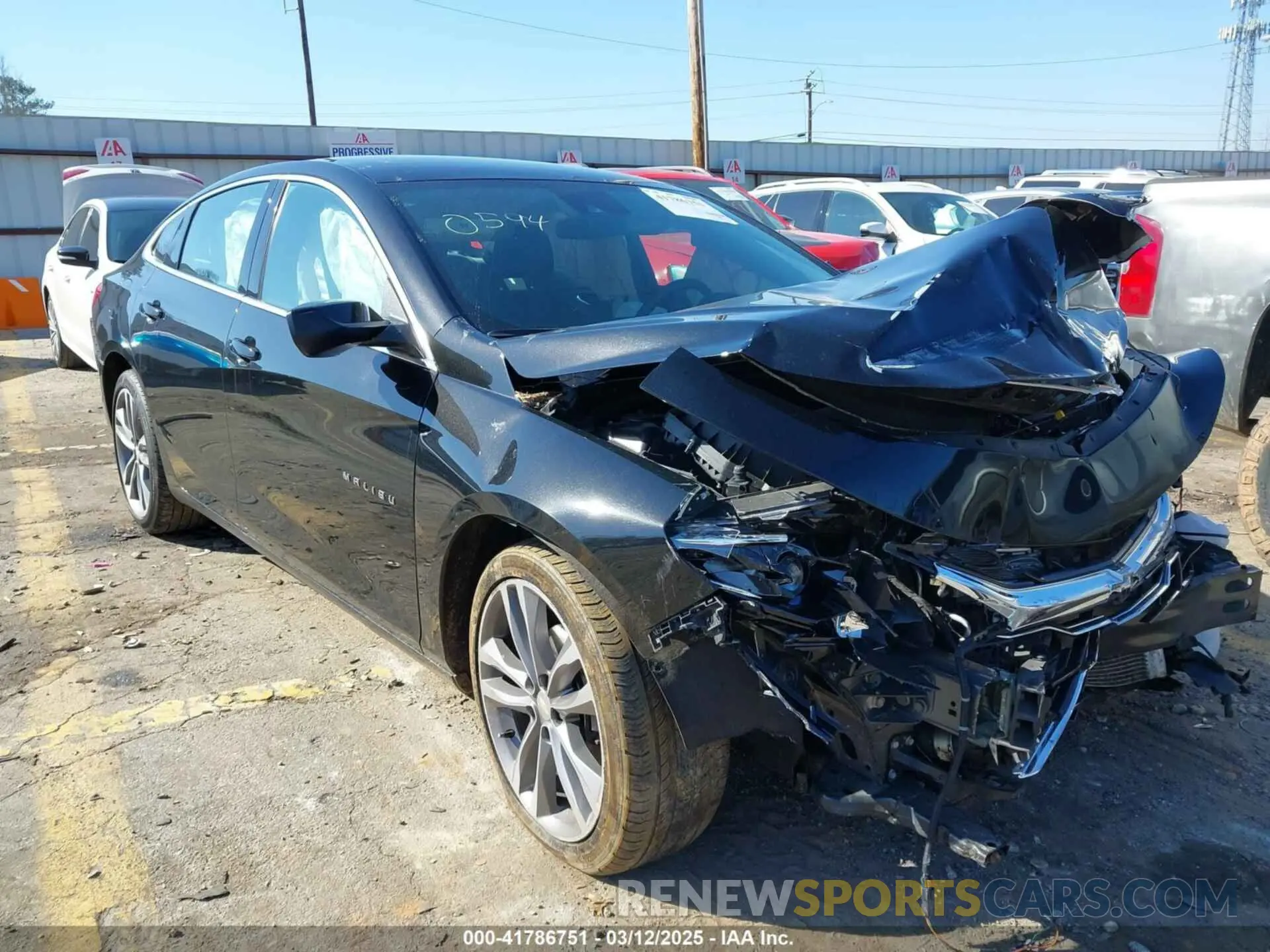 1 Photograph of a damaged car 1G1ZD5ST6PF120594 CHEVROLET MALIBU 2023