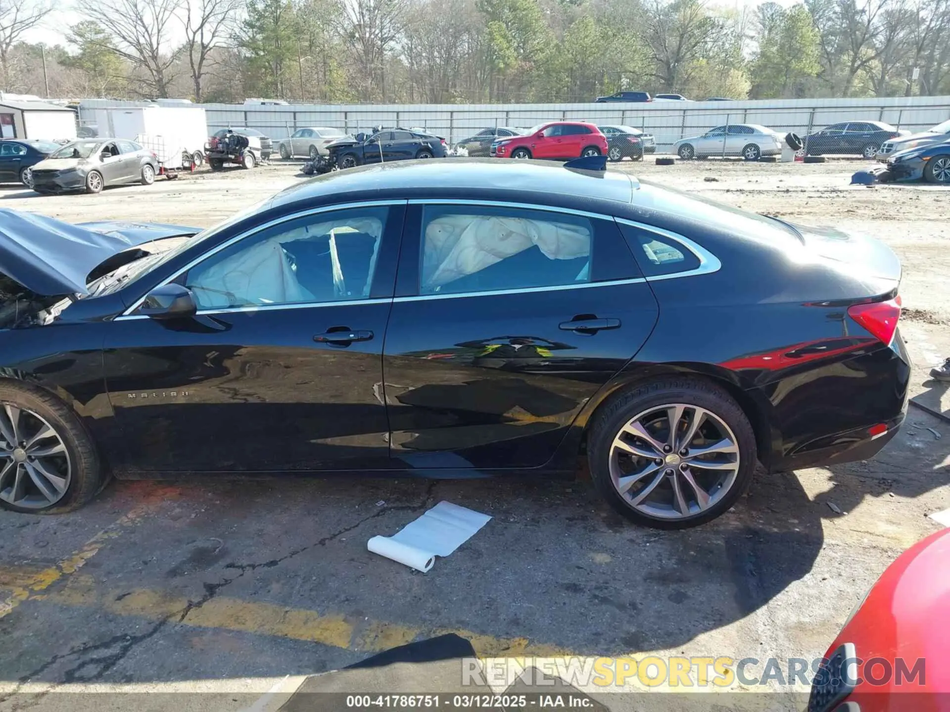 13 Photograph of a damaged car 1G1ZD5ST6PF120594 CHEVROLET MALIBU 2023