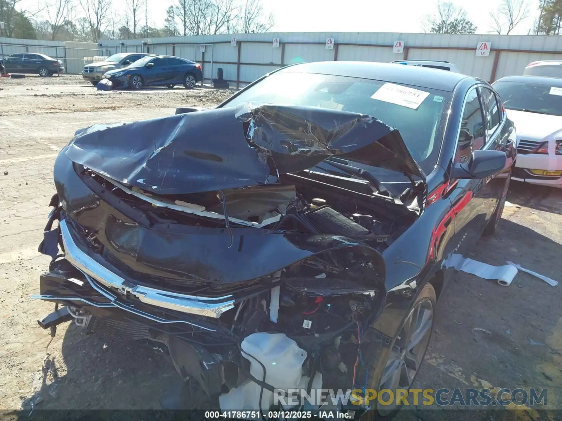 2 Photograph of a damaged car 1G1ZD5ST6PF120594 CHEVROLET MALIBU 2023