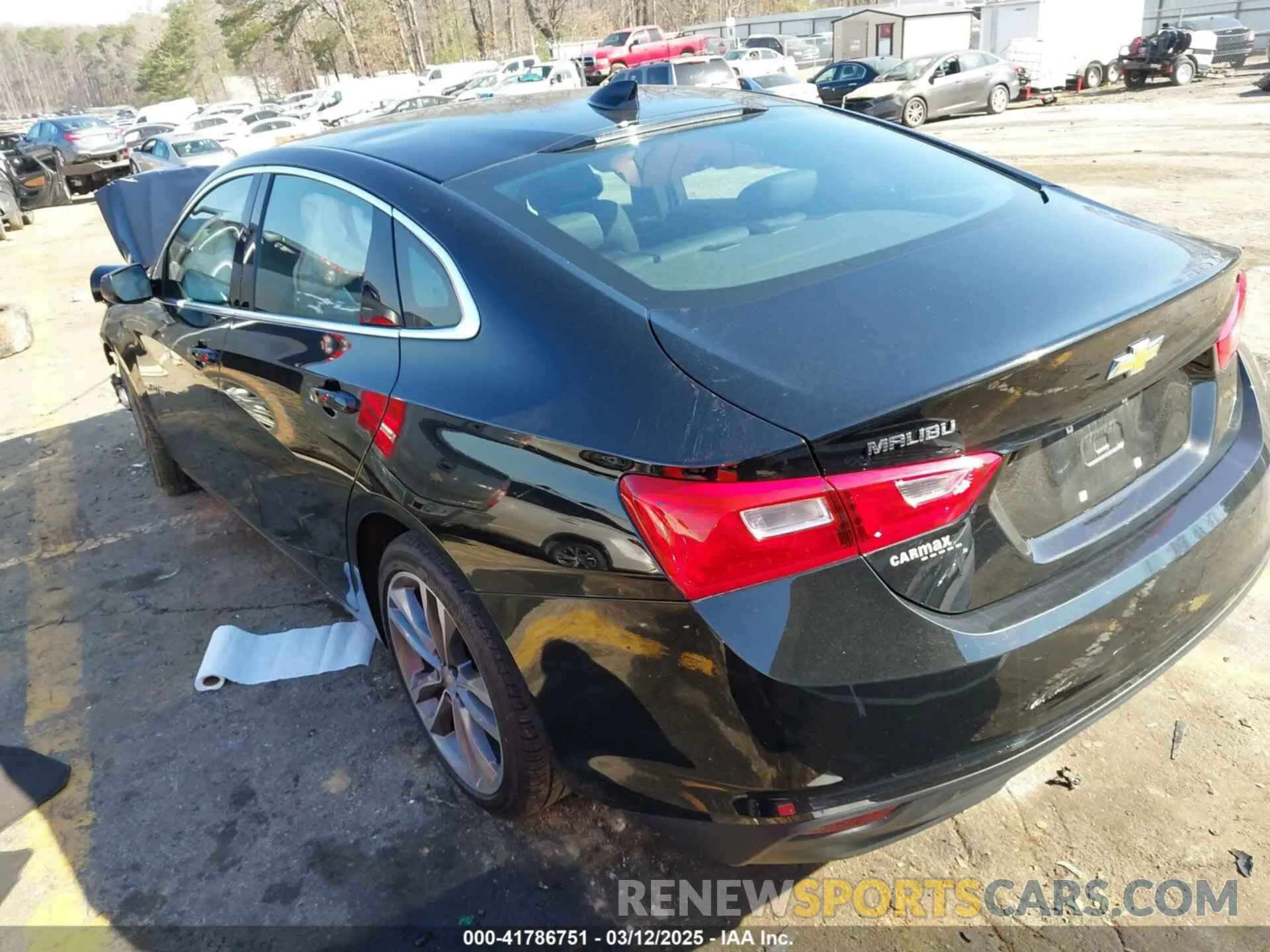 3 Photograph of a damaged car 1G1ZD5ST6PF120594 CHEVROLET MALIBU 2023