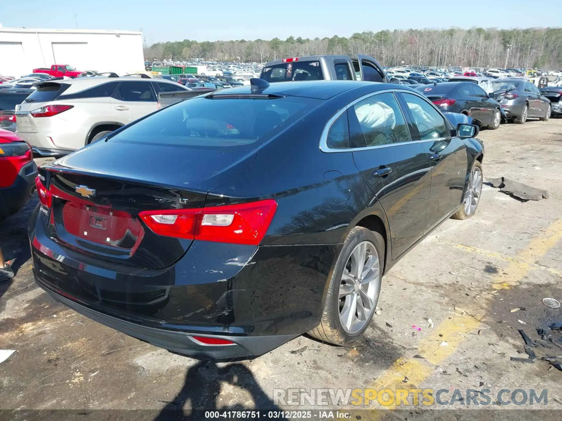 4 Photograph of a damaged car 1G1ZD5ST6PF120594 CHEVROLET MALIBU 2023