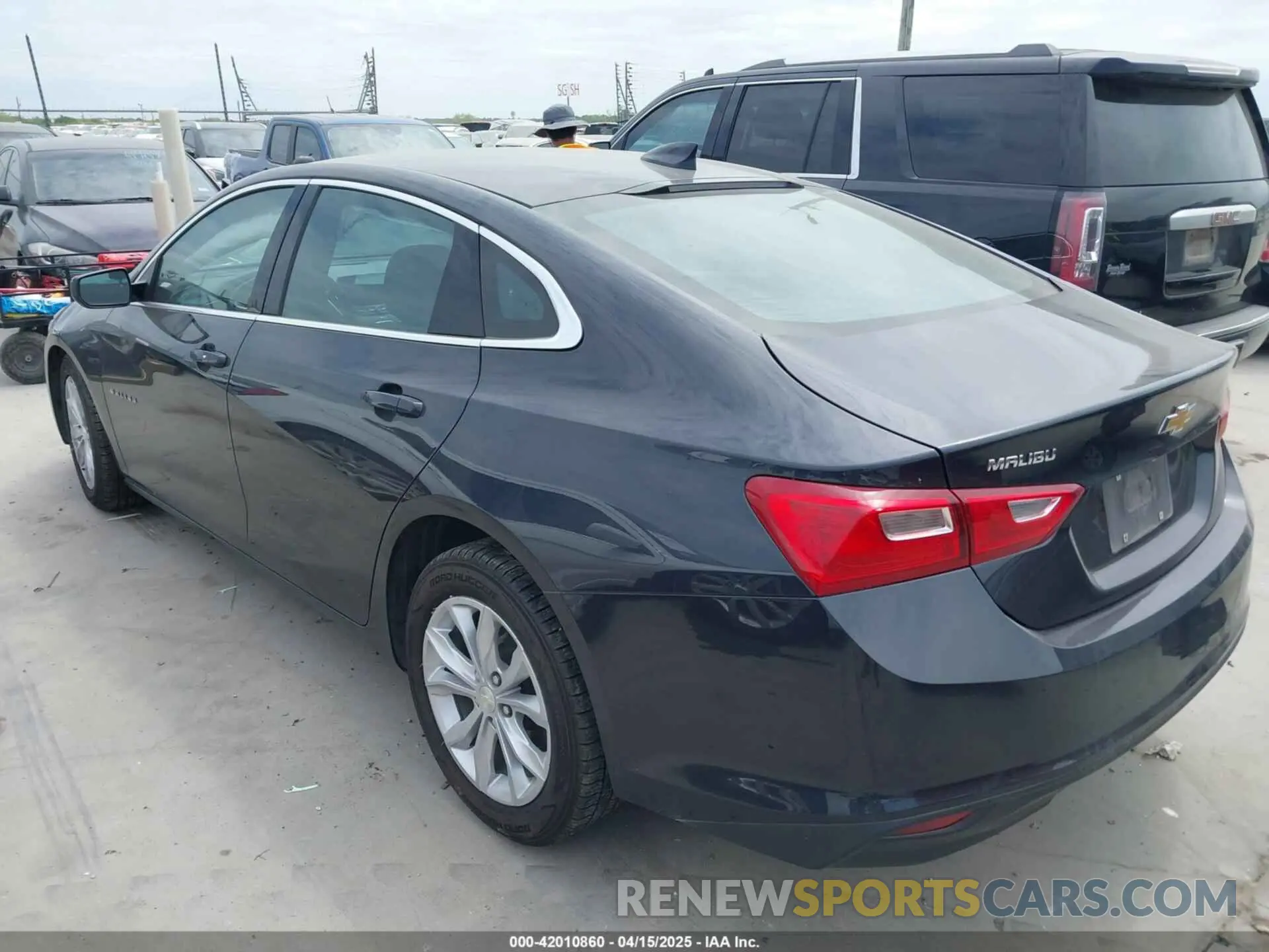 3 Photograph of a damaged car 1G1ZD5ST6PF127853 CHEVROLET MALIBU 2023