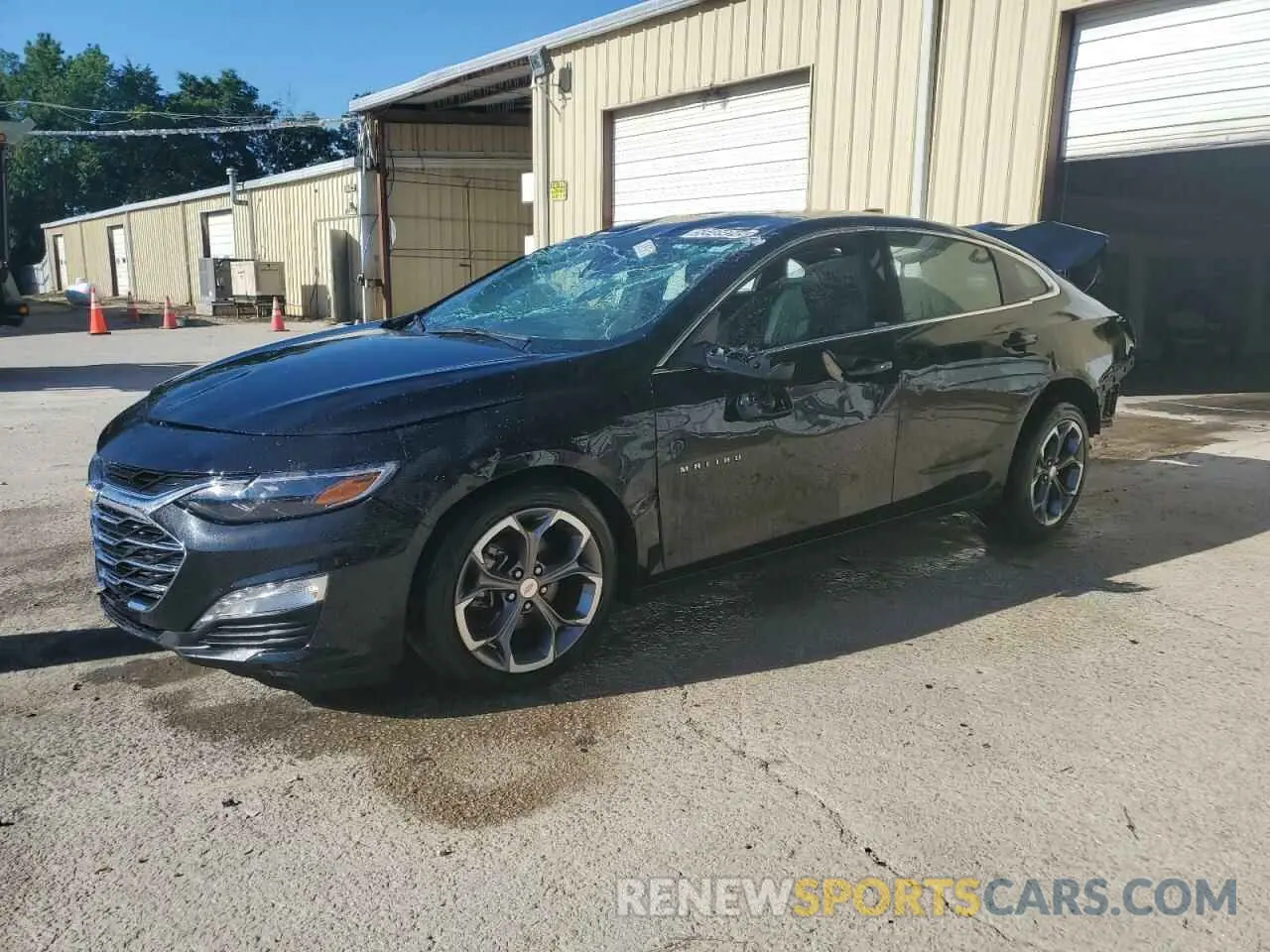 1 Photograph of a damaged car 1G1ZD5ST6PF134480 CHEVROLET MALIBU 2023