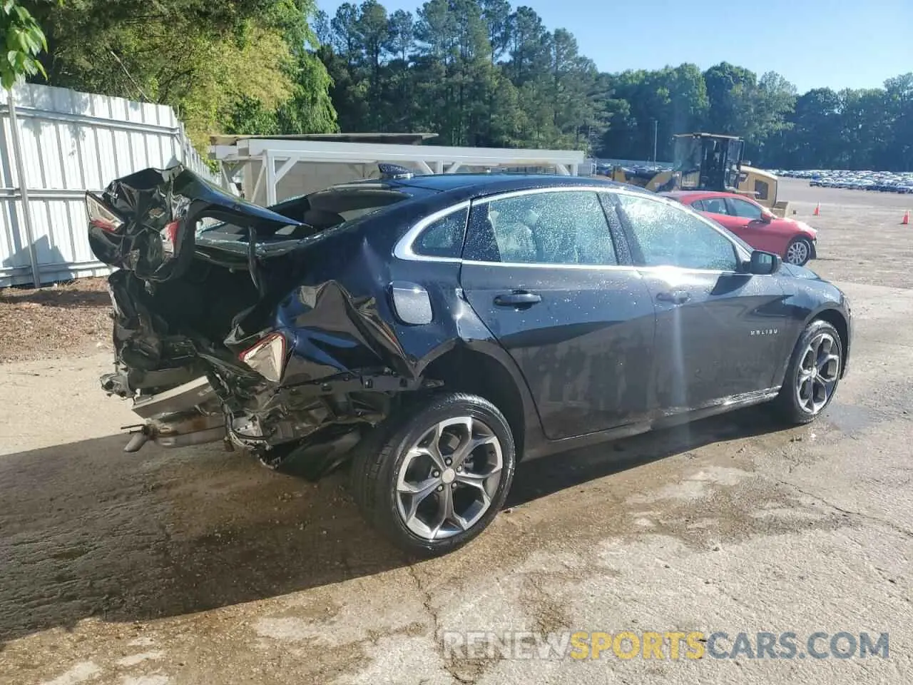 3 Photograph of a damaged car 1G1ZD5ST6PF134480 CHEVROLET MALIBU 2023