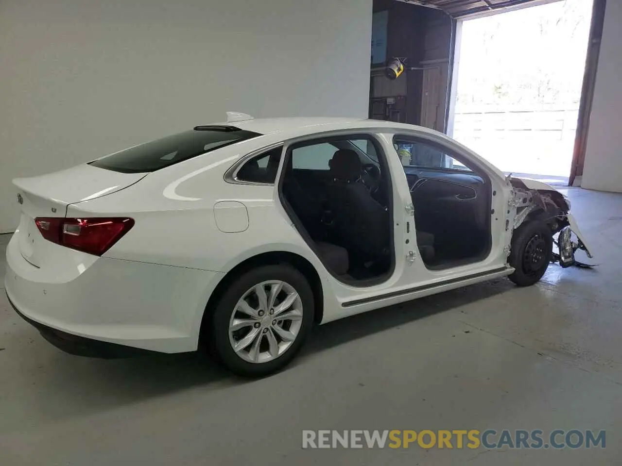 3 Photograph of a damaged car 1G1ZD5ST6PF135144 CHEVROLET MALIBU 2023
