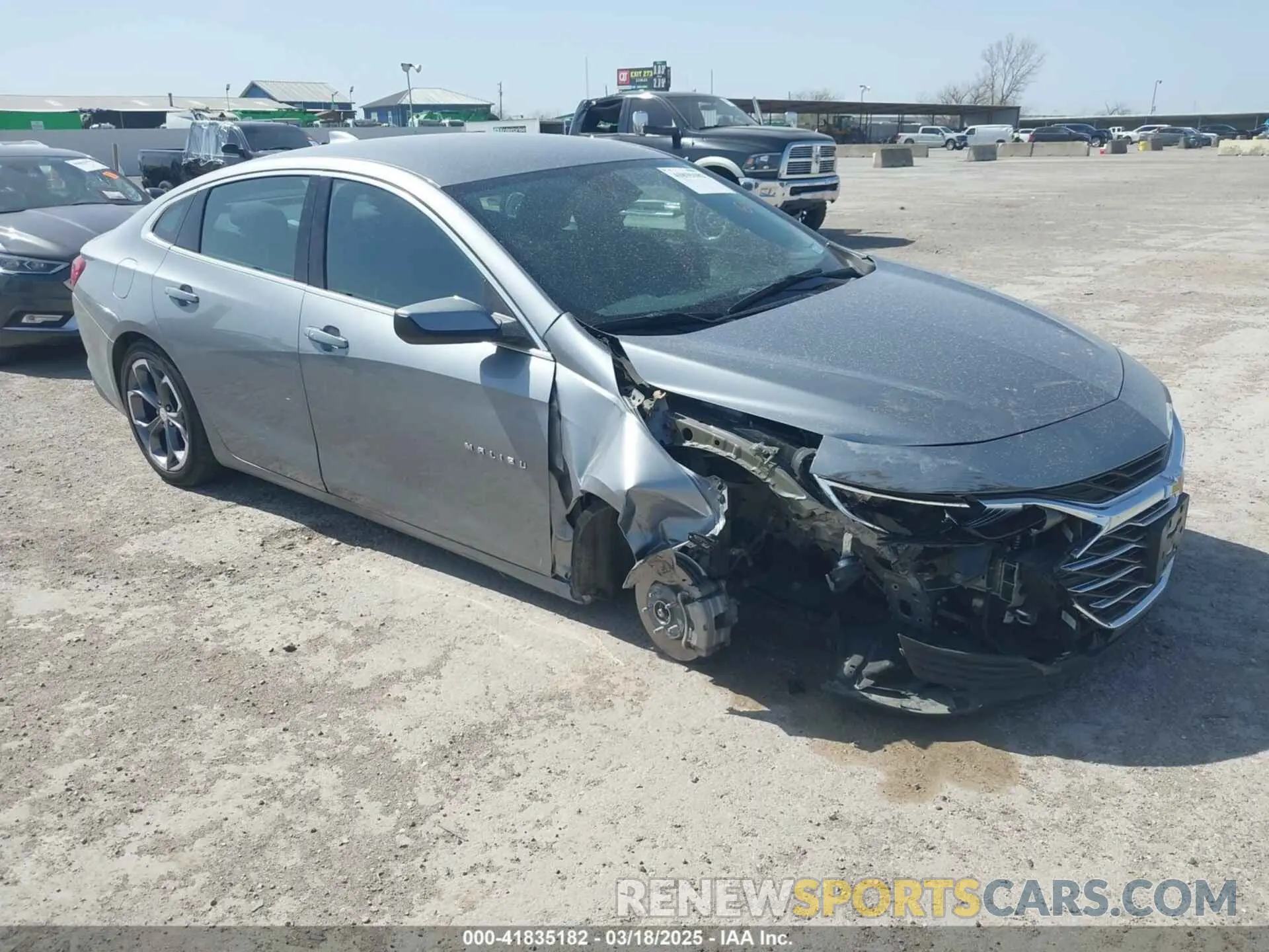 1 Photograph of a damaged car 1G1ZD5ST6PF144152 CHEVROLET MALIBU 2023