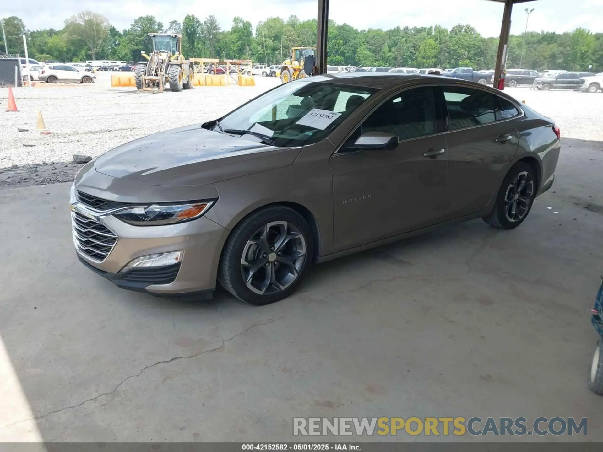 2 Photograph of a damaged car 1G1ZD5ST6PF153045 CHEVROLET MALIBU 2023