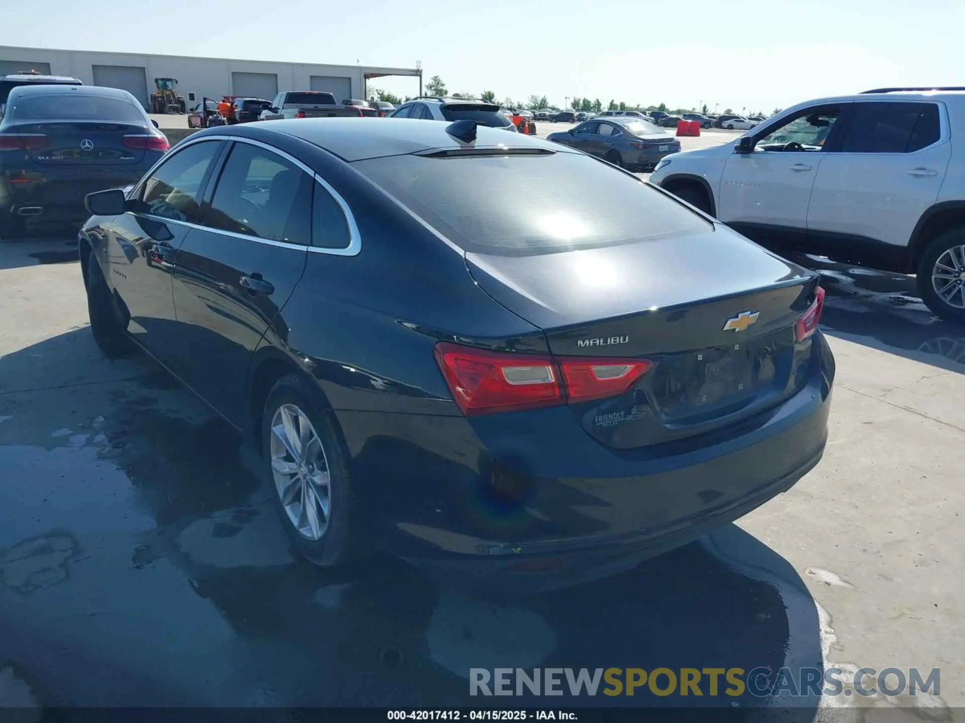 3 Photograph of a damaged car 1G1ZD5ST6PF159587 CHEVROLET MALIBU 2023