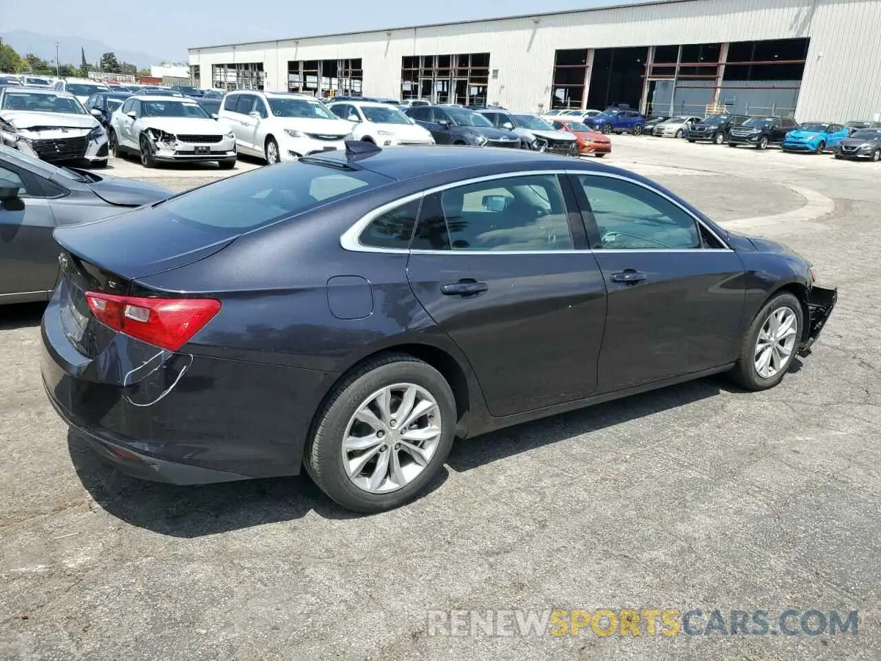 3 Photograph of a damaged car 1G1ZD5ST6PF165051 CHEVROLET MALIBU 2023