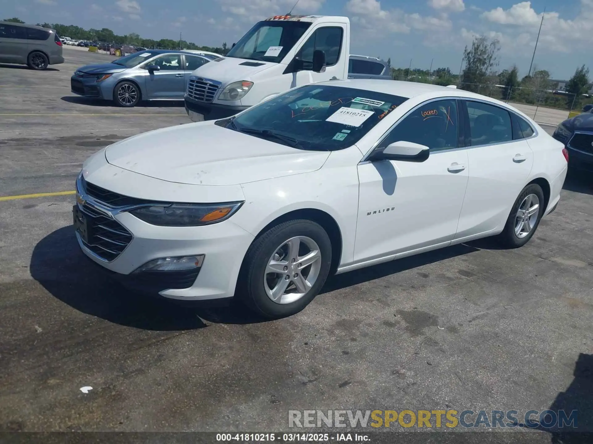 2 Photograph of a damaged car 1G1ZD5ST6PF166541 CHEVROLET MALIBU 2023