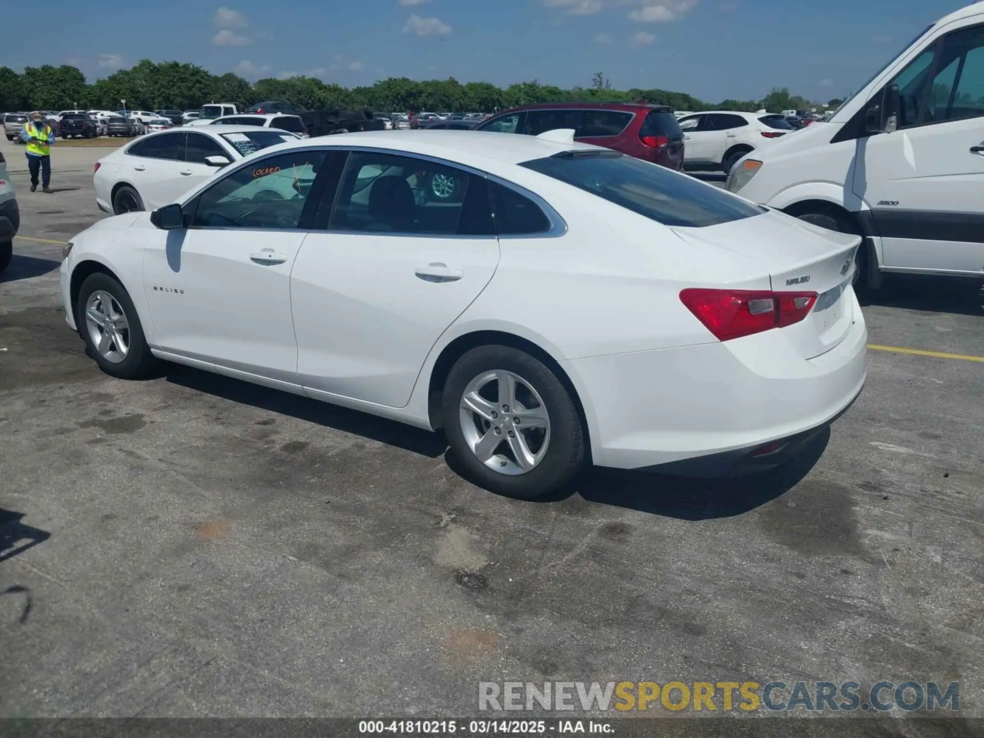 3 Photograph of a damaged car 1G1ZD5ST6PF166541 CHEVROLET MALIBU 2023