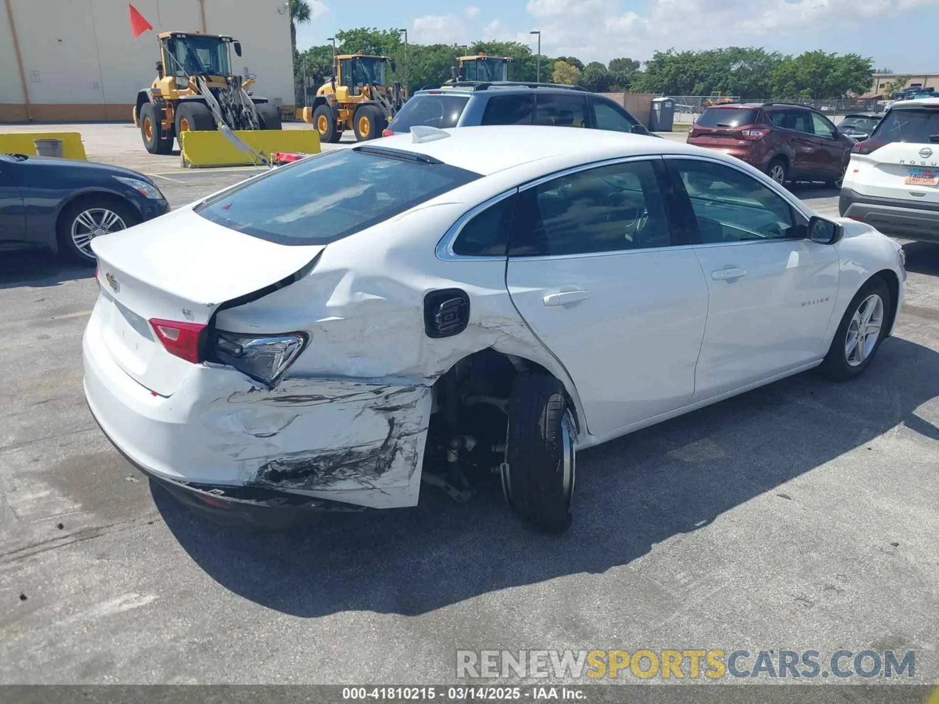 4 Photograph of a damaged car 1G1ZD5ST6PF166541 CHEVROLET MALIBU 2023