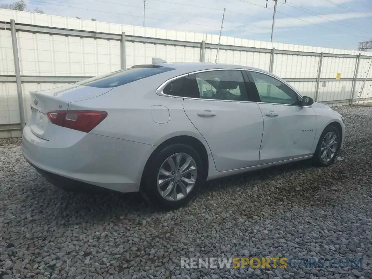 3 Photograph of a damaged car 1G1ZD5ST6PF172842 CHEVROLET MALIBU 2023